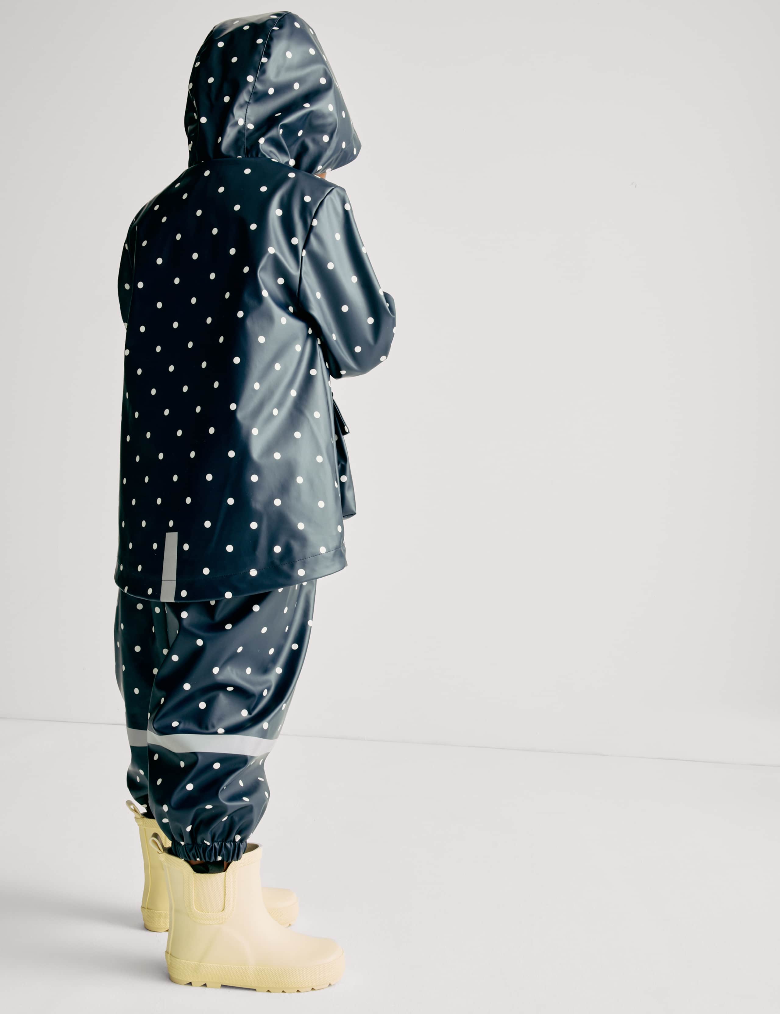 Polka Dot Fisherman Coat (12 Mths-8 Yrs) 6 of 7