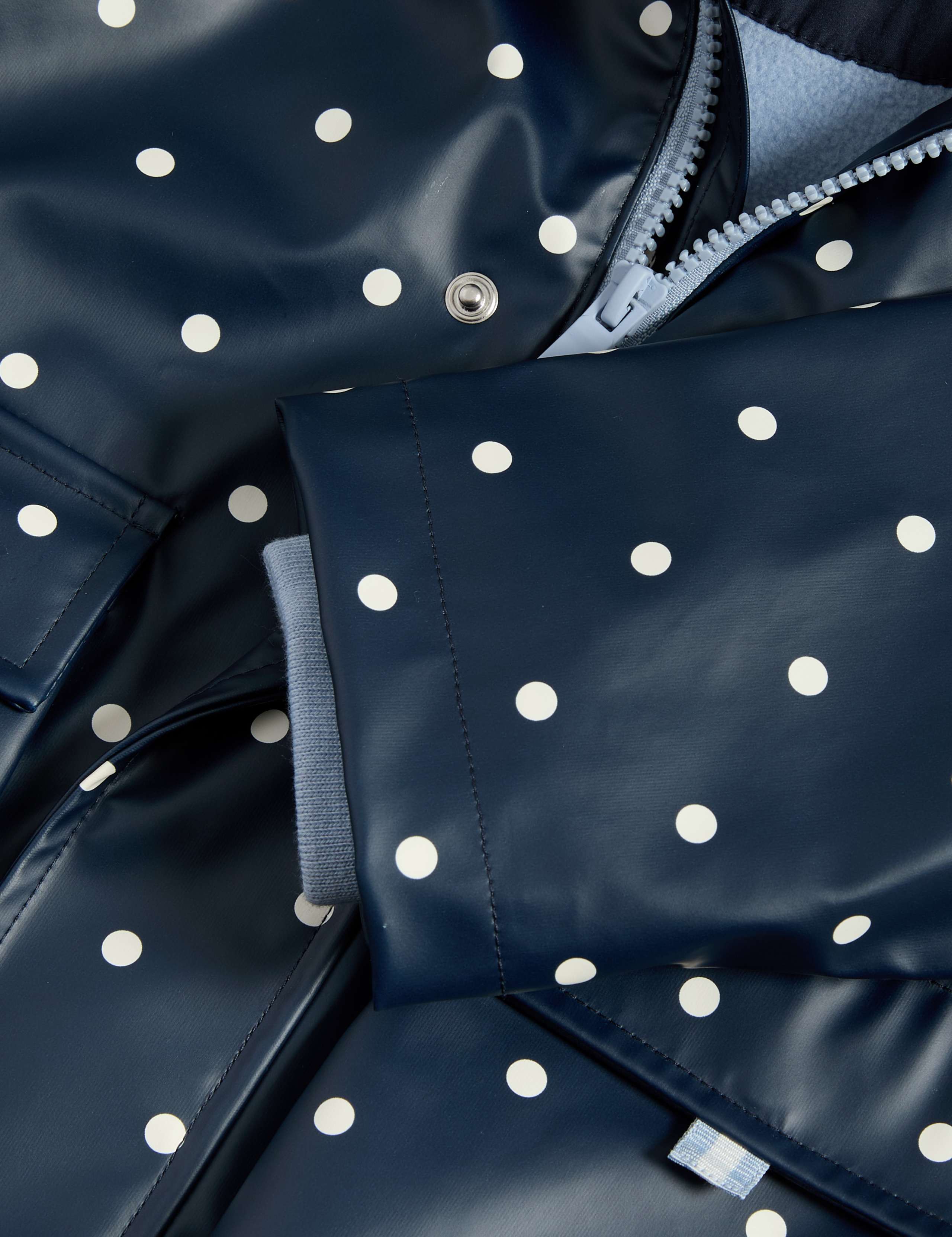 Polka Dot Fisherman Coat (12 Mths-8 Yrs) 7 of 7