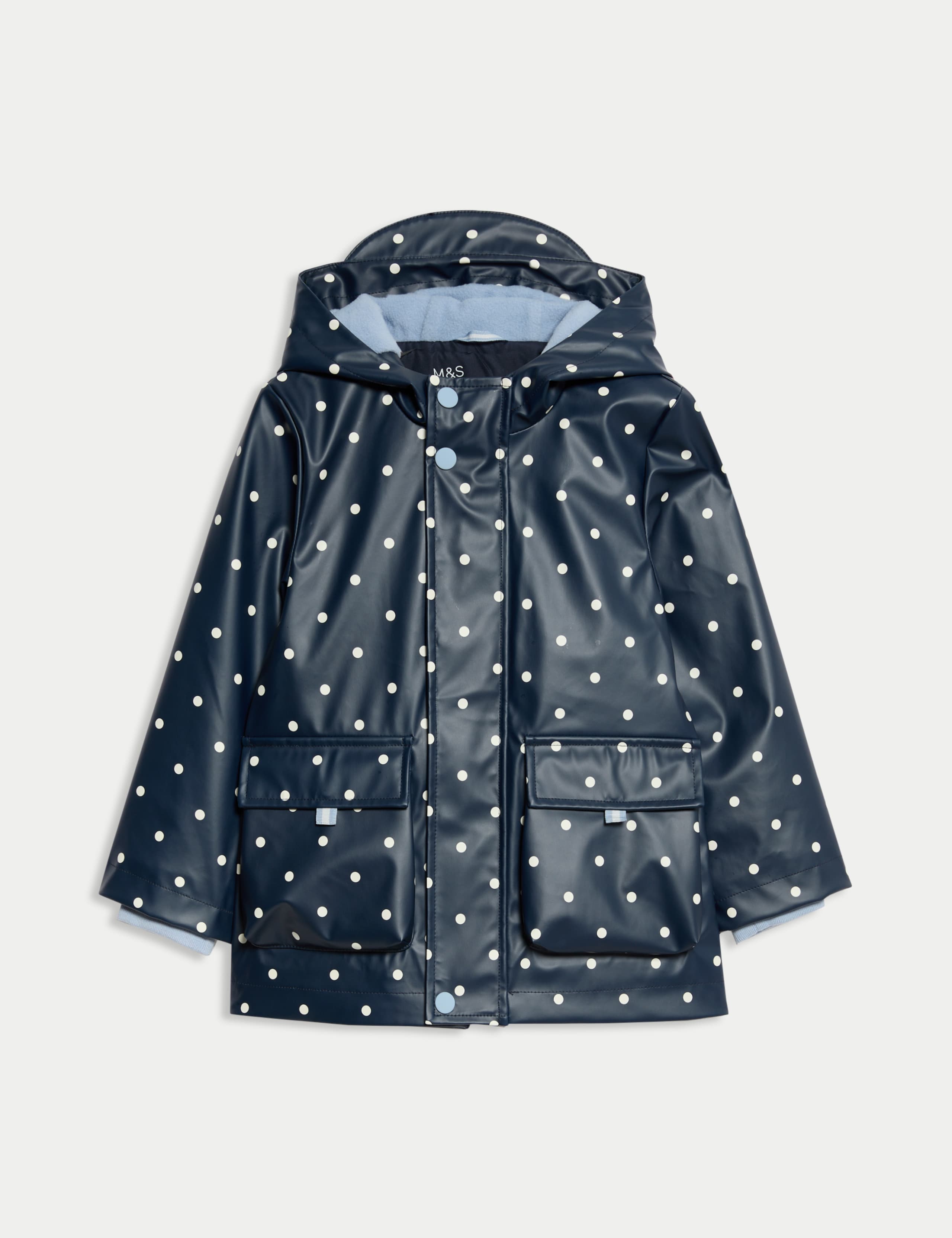 Polka Dot Fisherman Coat (12 Mths-8 Yrs) 2 of 7