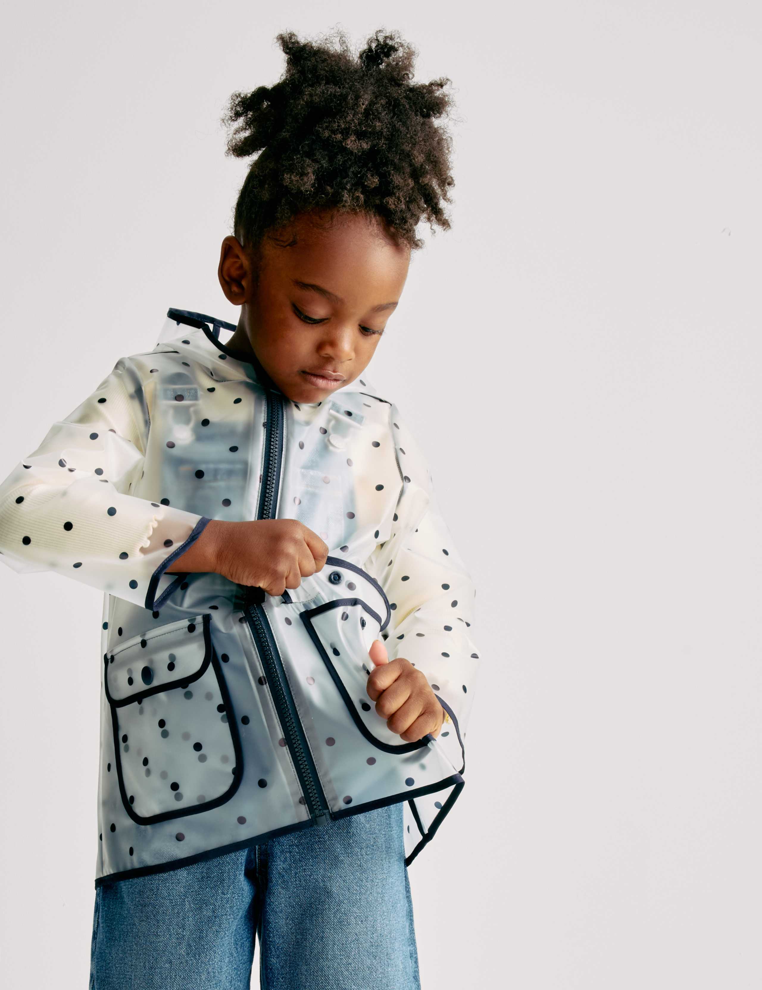 Polka Dot Rain Mac (2-8 Yrs) 6 of 8