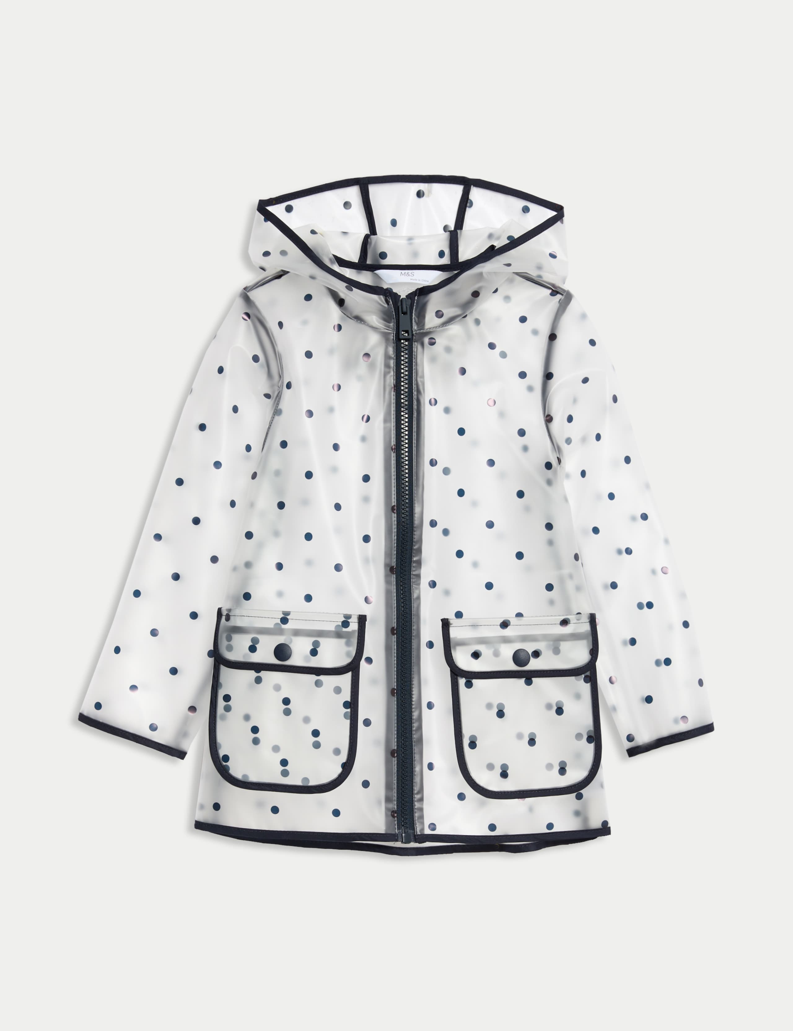 Polka Dot Rain Mac (2-8 Yrs) 2 of 8