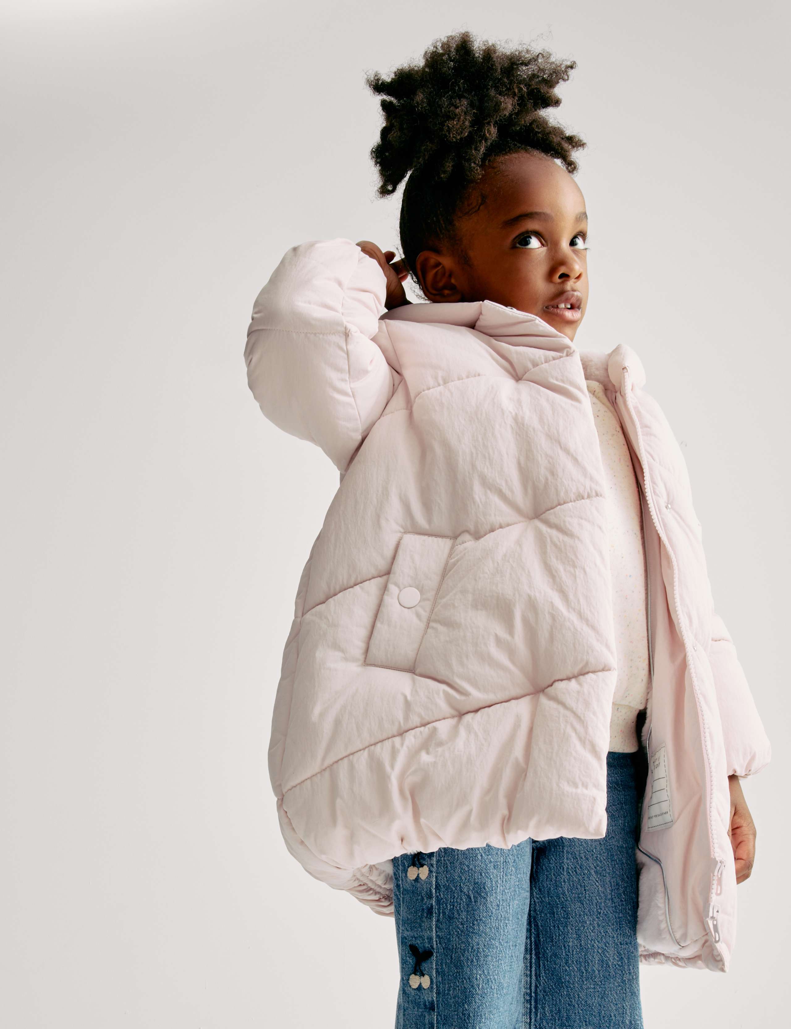 Longline Padded Coat (2-8 Yrs) 3 of 8