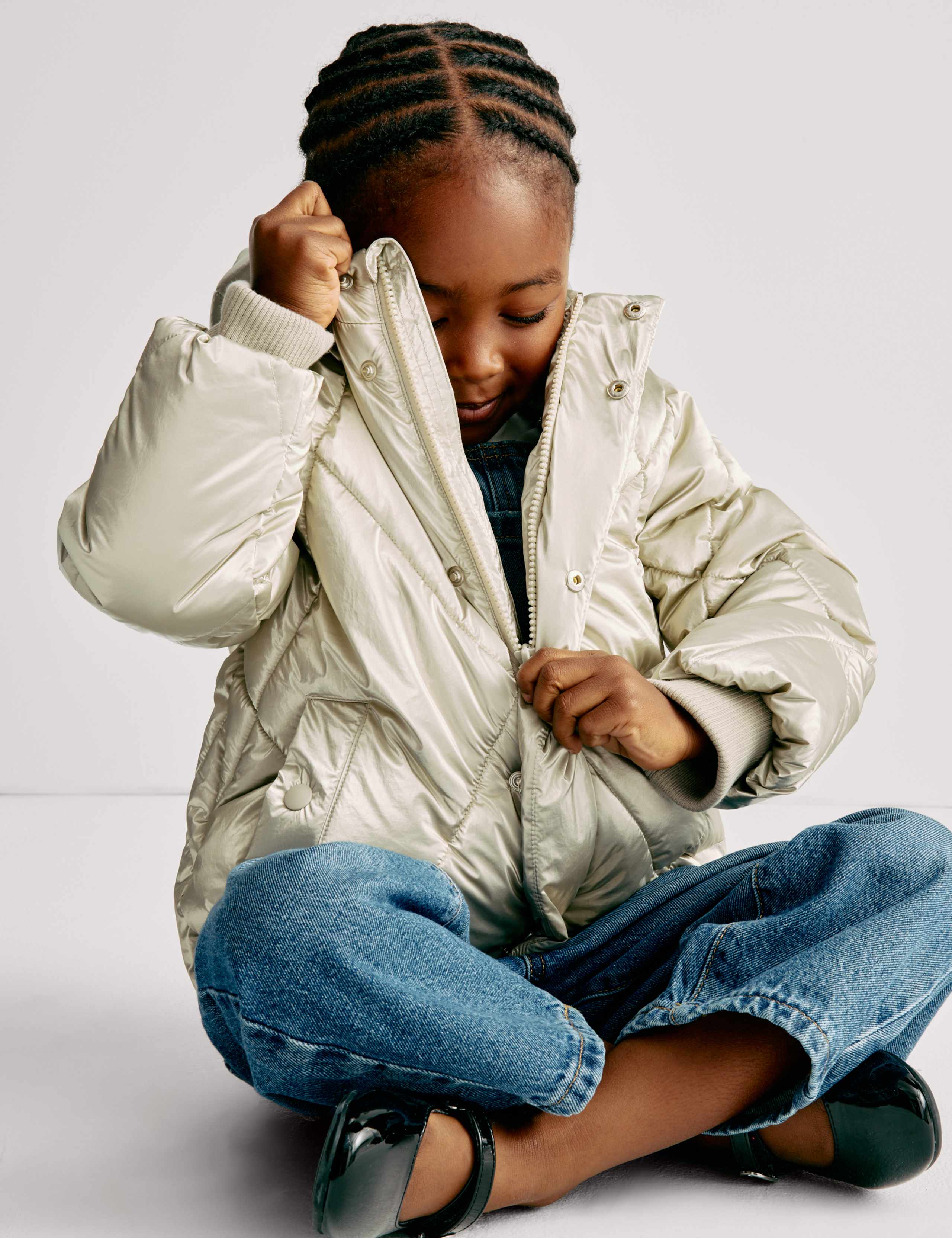 Stormwear™ Metallic Padded Coat (2-8 Yrs) 5 of 8