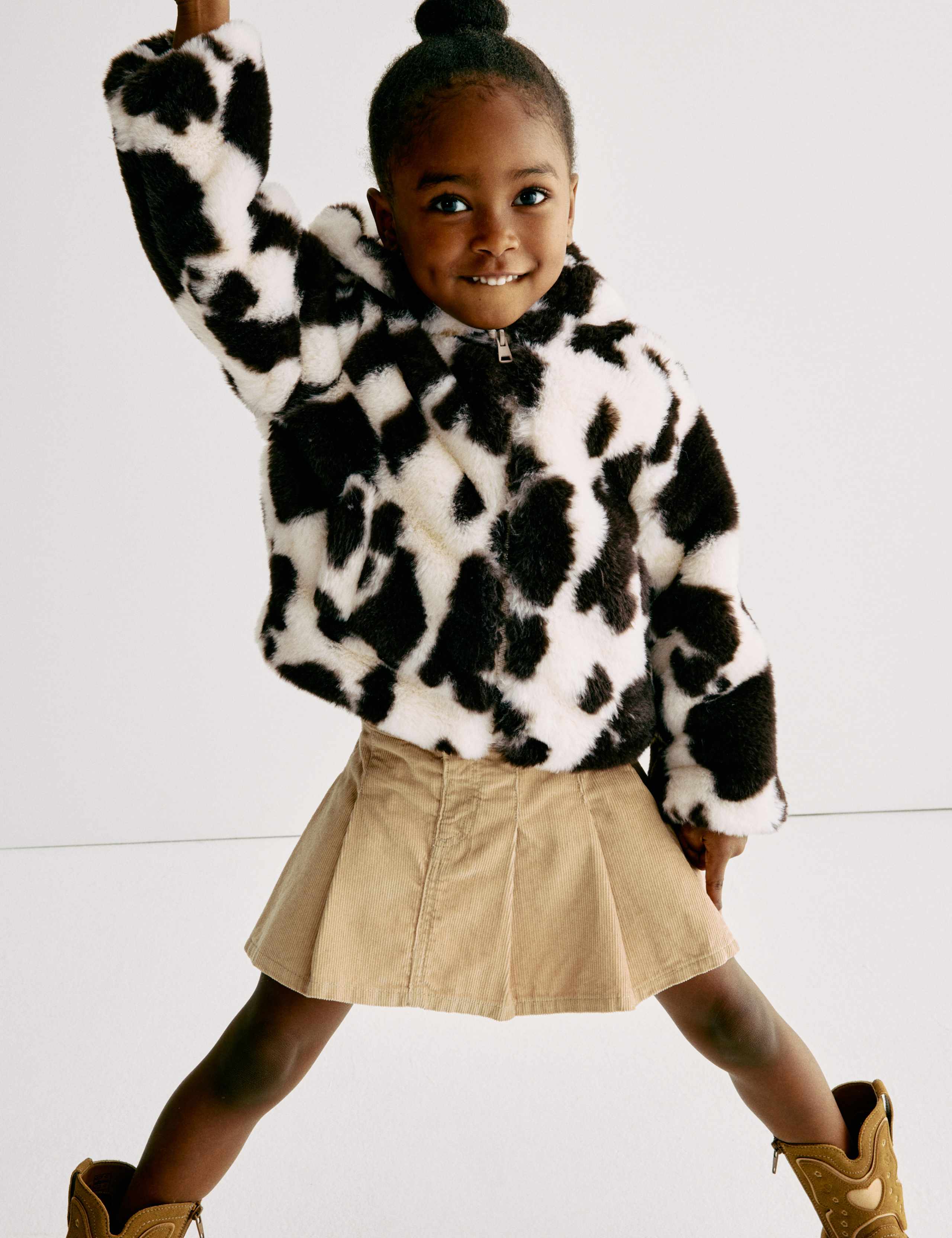 Animal Print Hooded Jacket (2-8 Yrs) 3 of 7