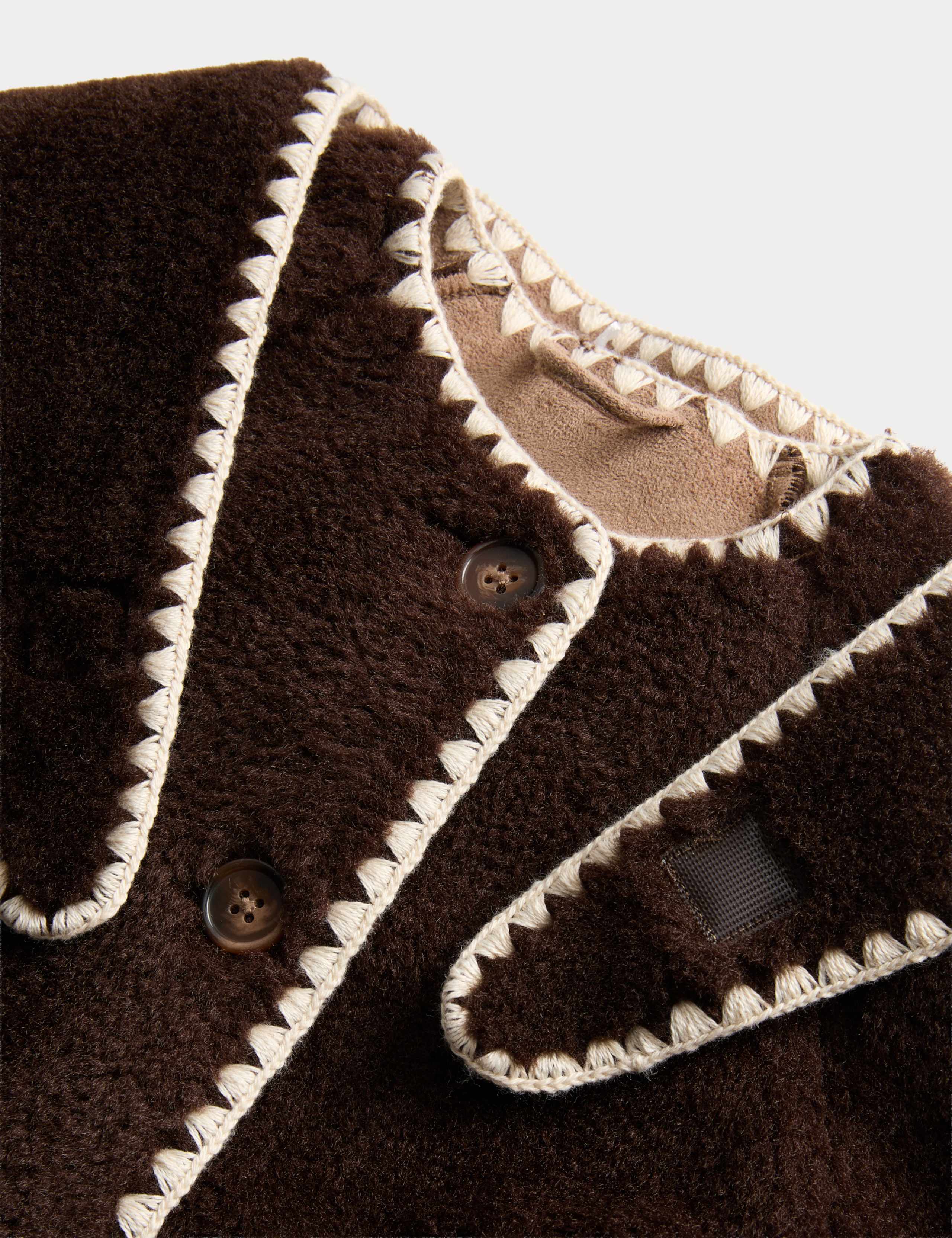 Contrast Stitch Coat (2-10 Yrs) 2 of 2