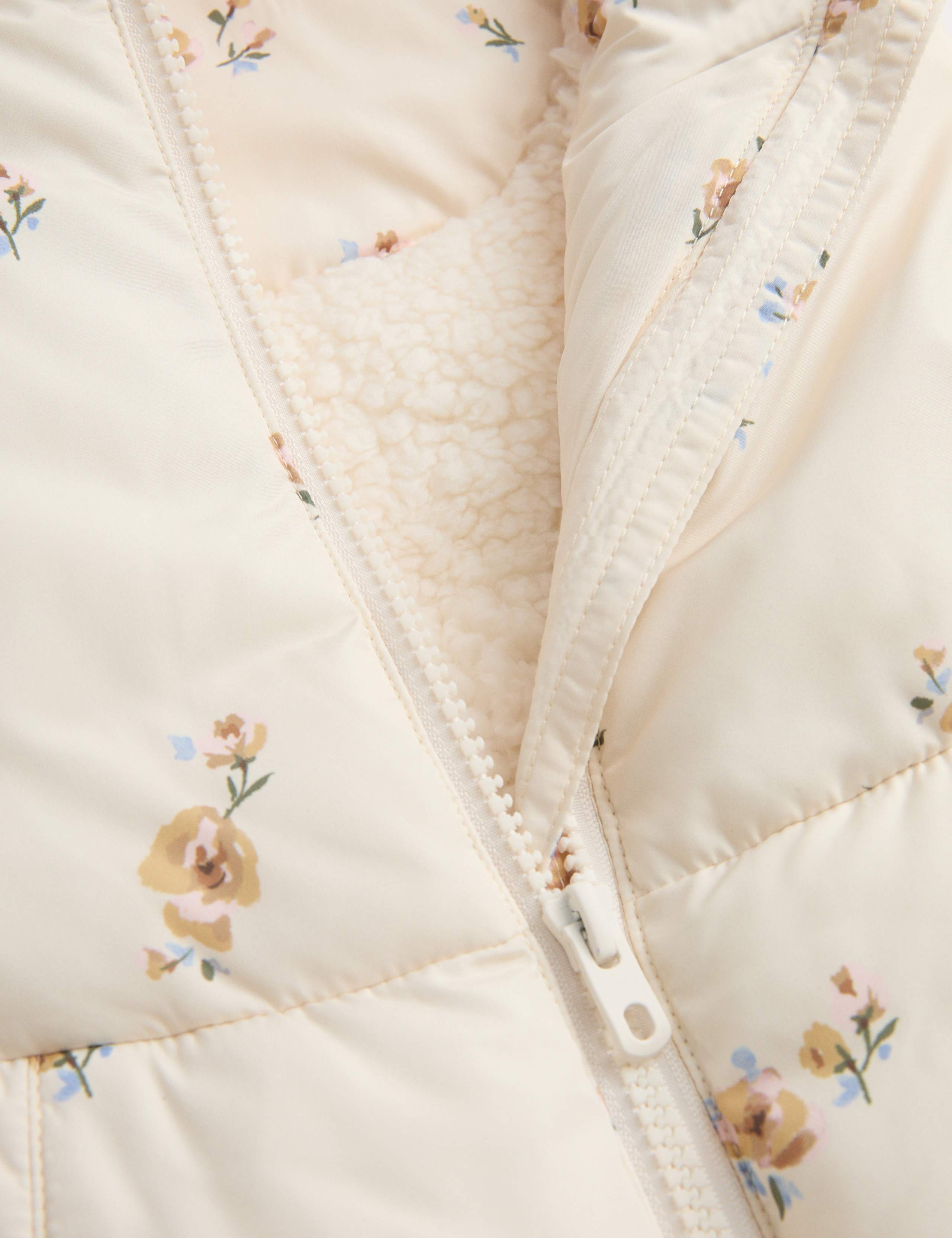 Floral Padded Gilet (2-10 Yrs) 2 of 2