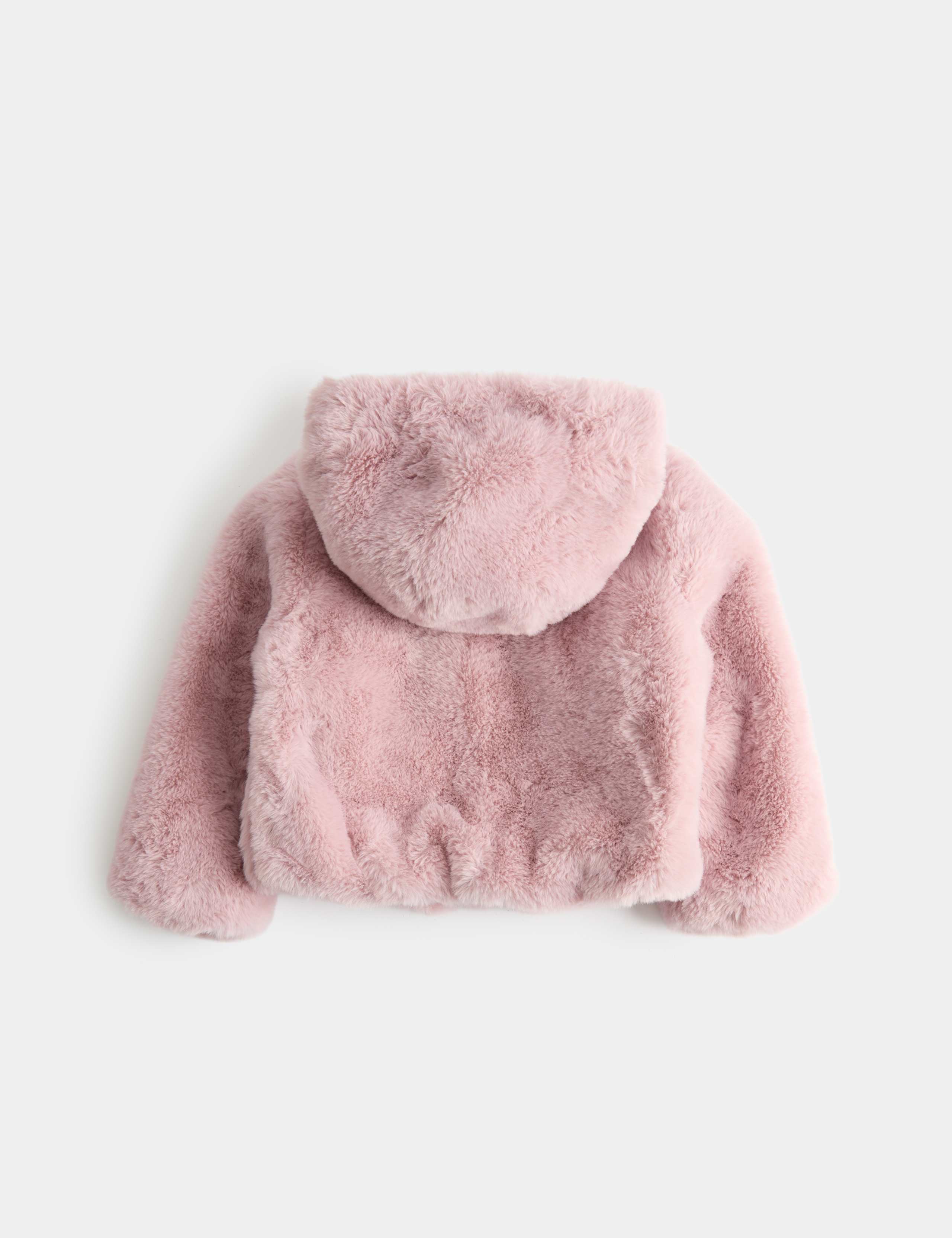 Faux Fur Hooded Jacket (2-8 Yrs) 2 of 4
