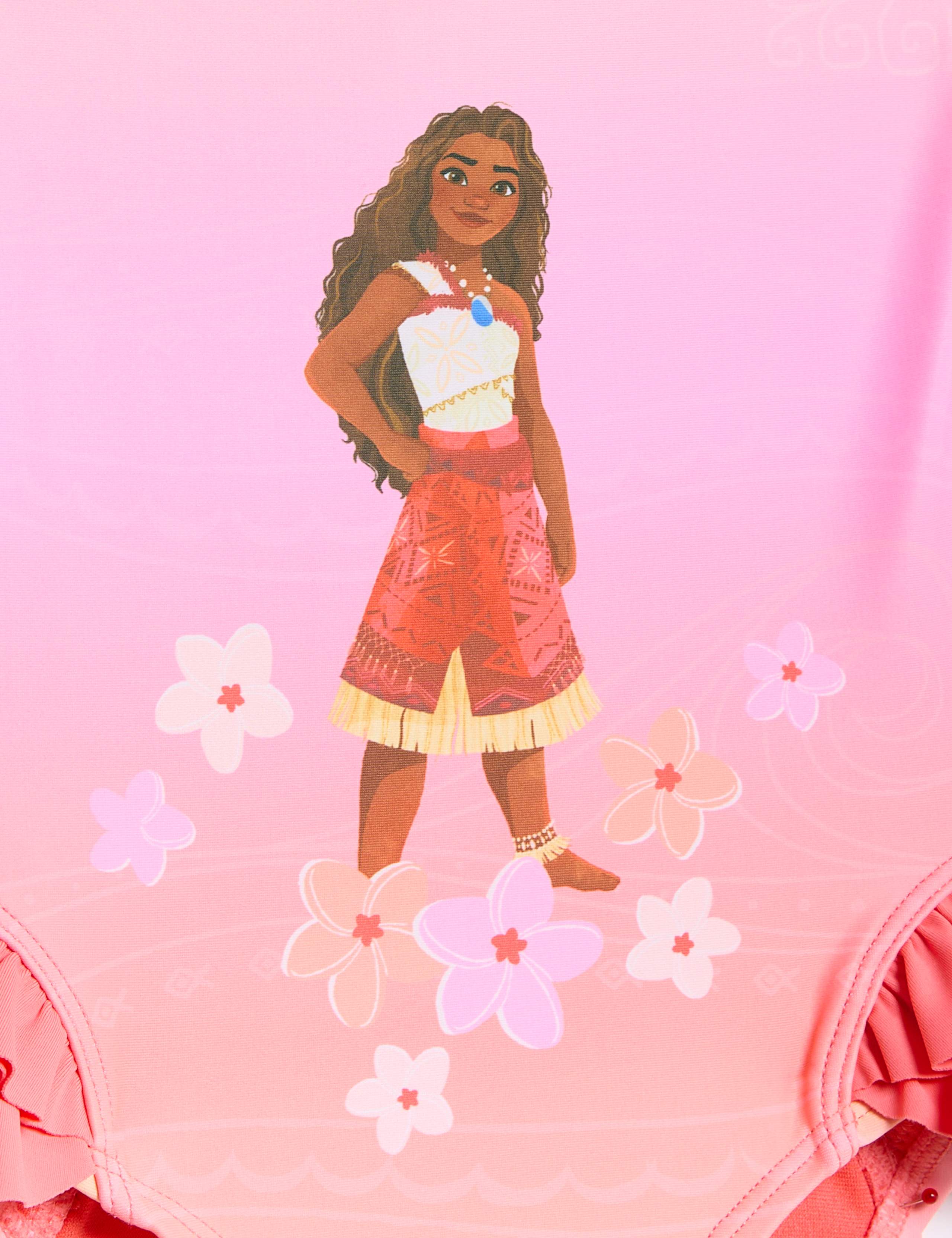 Disney Princess™ Moana™ Ruffle Swimsuit (2-8 Yrs) 3 of 3