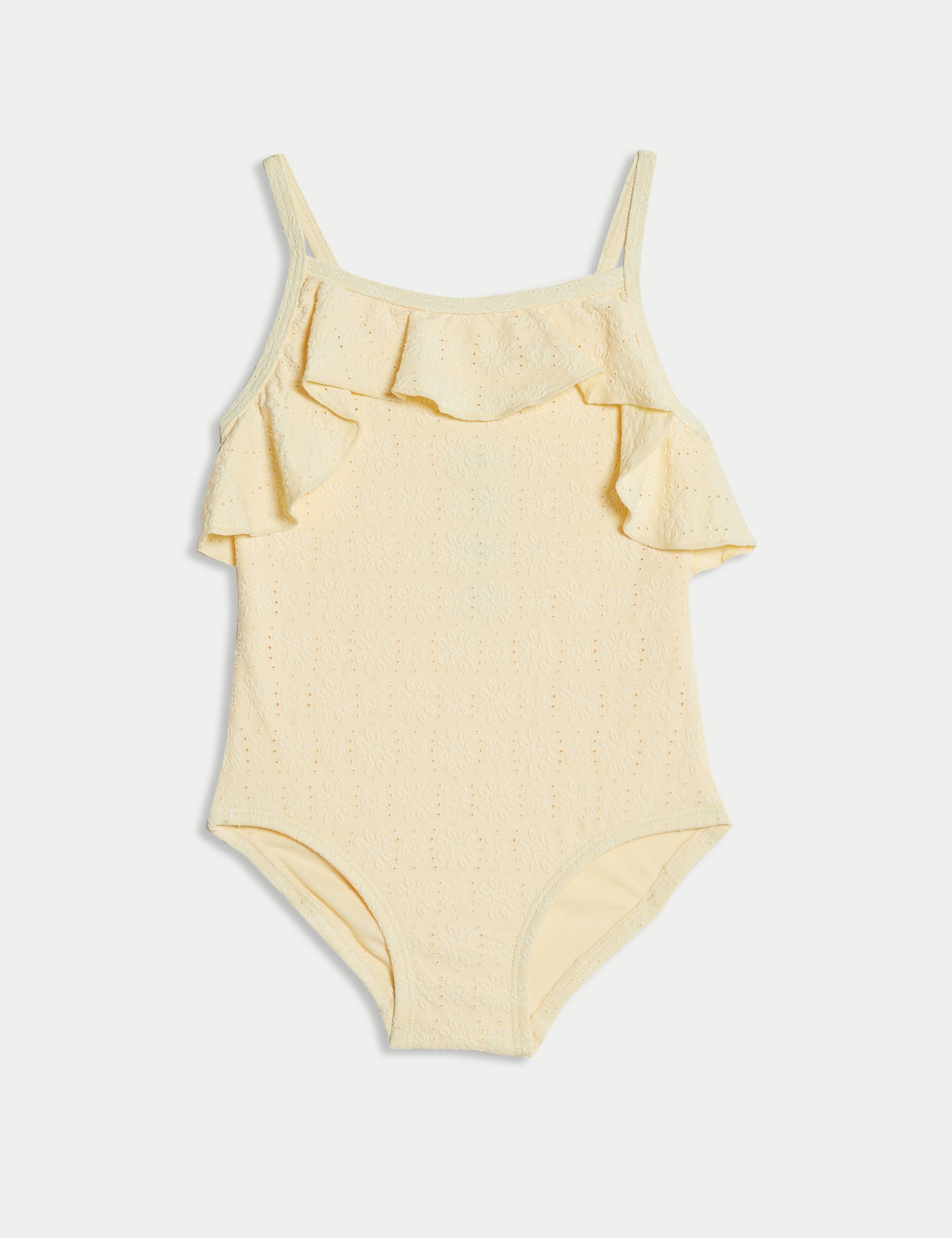 Ruffle Swimsuit (2-8 Yrs) 1 of 3