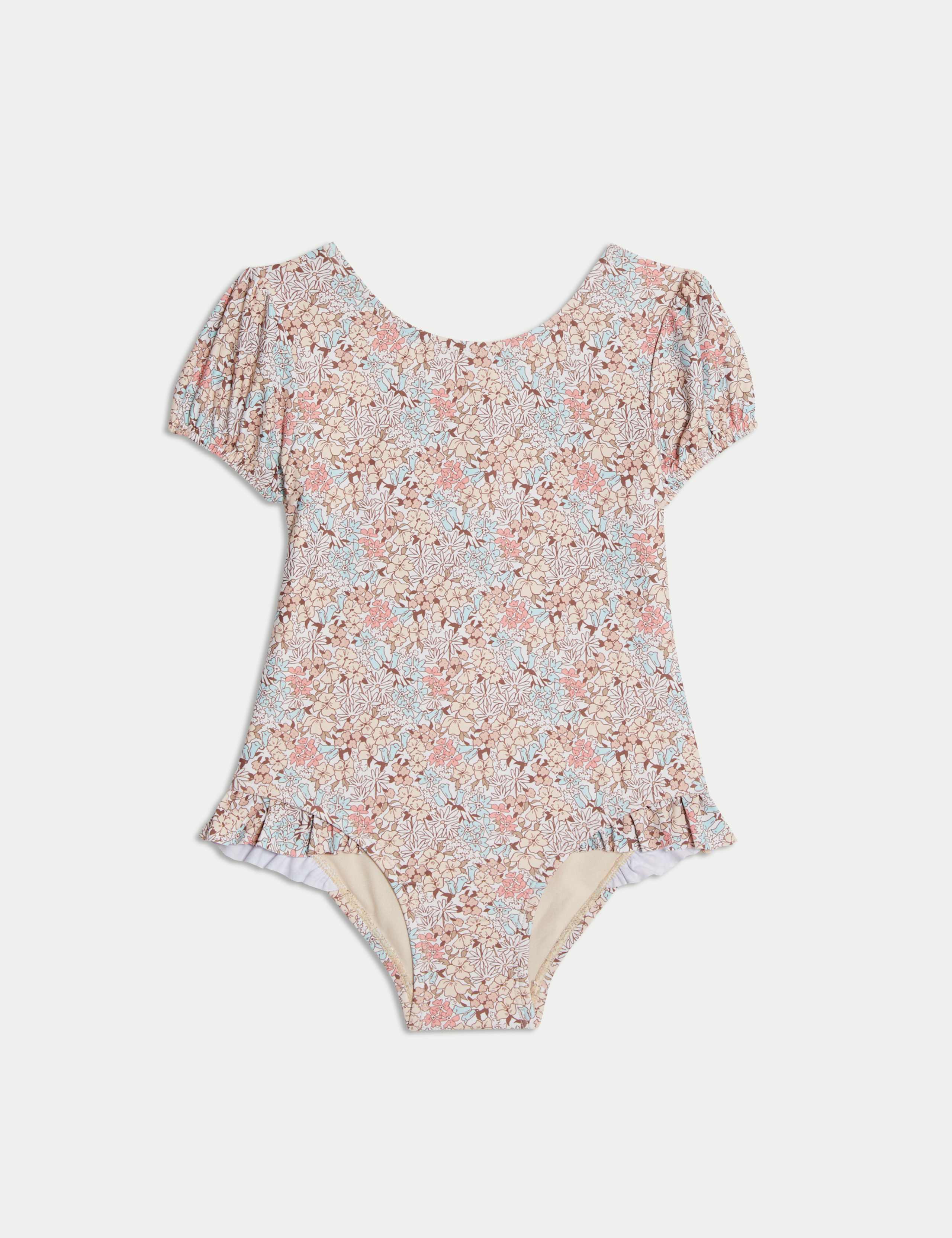 Ditsy Floral Swimsuit (2-8 Yrs) 2 of 4