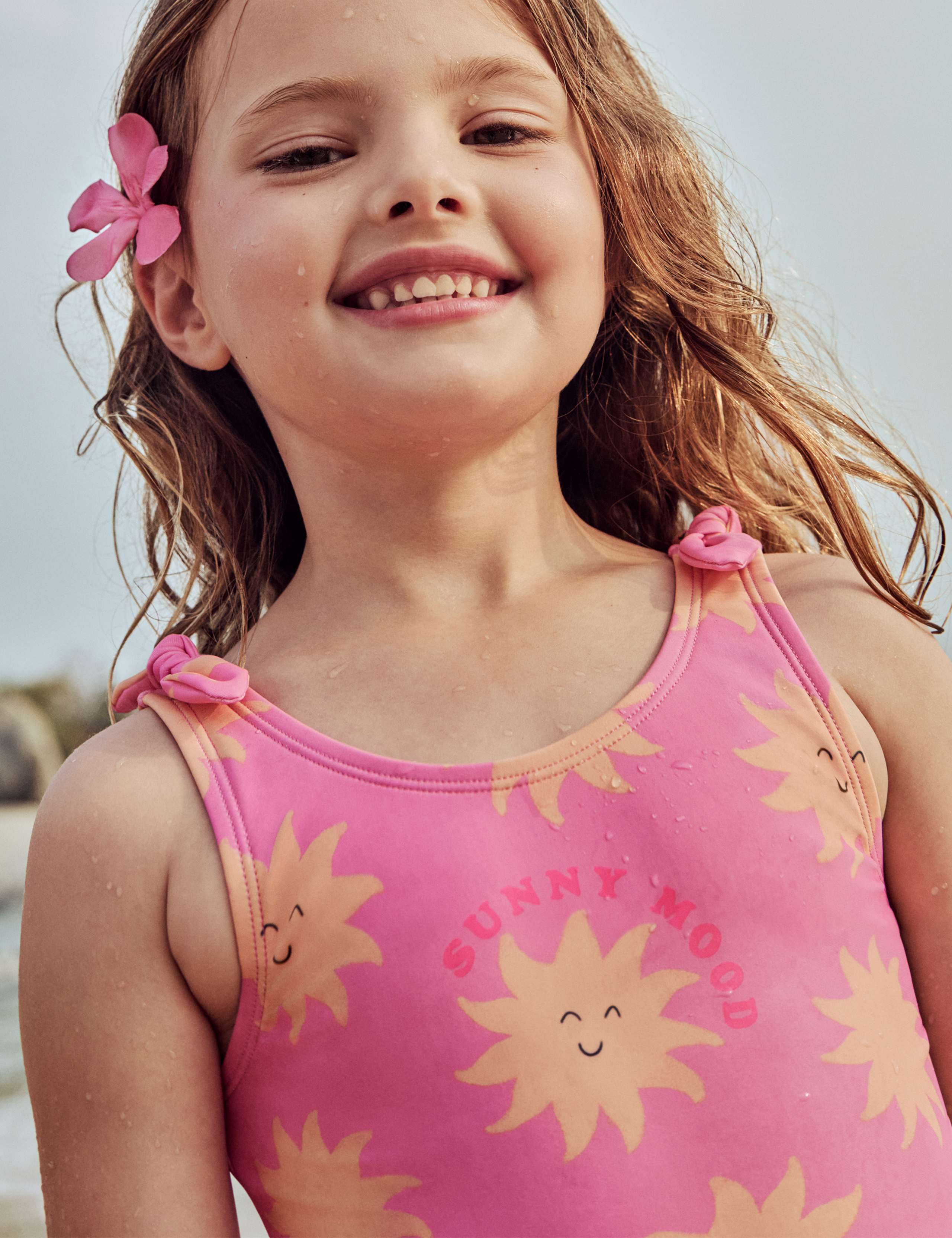 2pk Printed Swimsuits (2-8 Yrs) 2 of 2