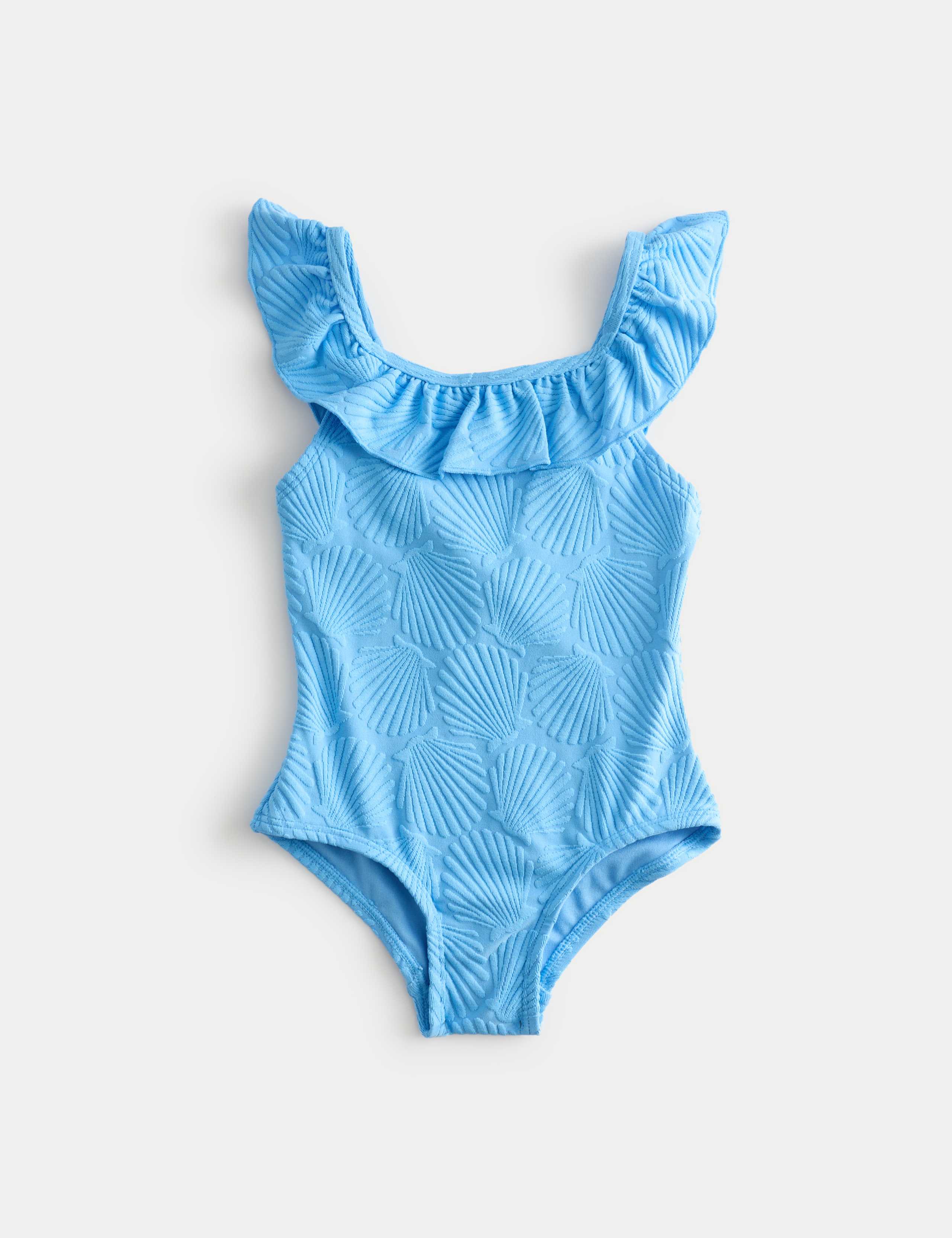 Shell Frill Swimsuit (2-8 Yrs) 1 of 2