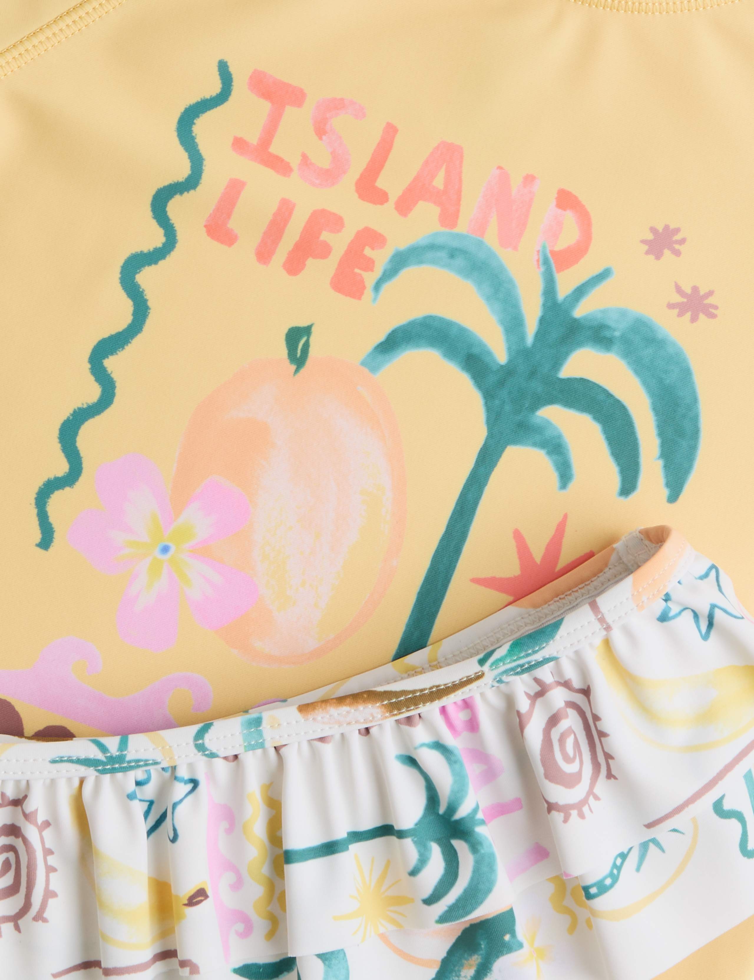 2 Piece Island Life Swim Set (2-8 Yrs) 2 of 2