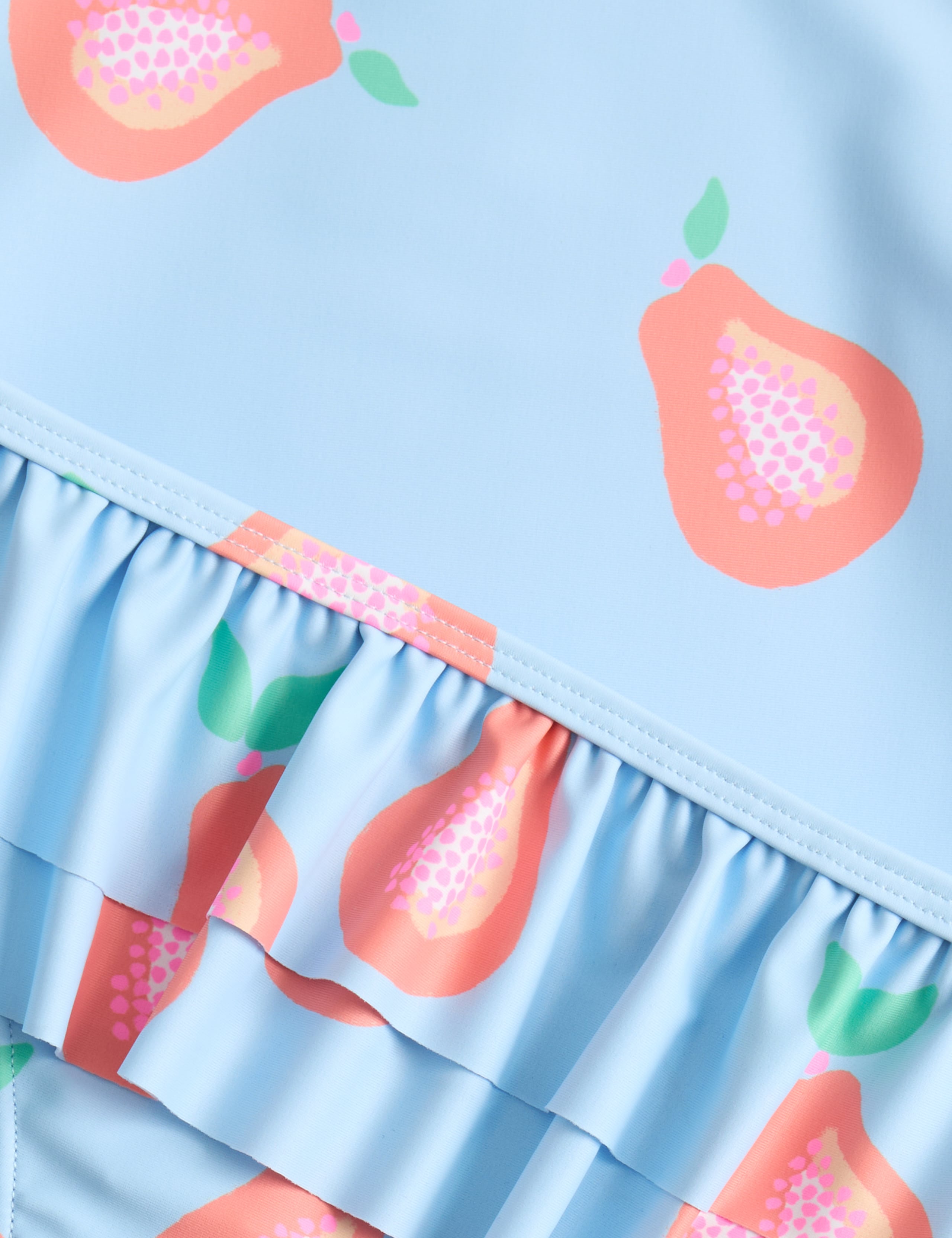 2 Piece Guava Long Sleeve Swim Set (2-8 Yrs) 2 of 2