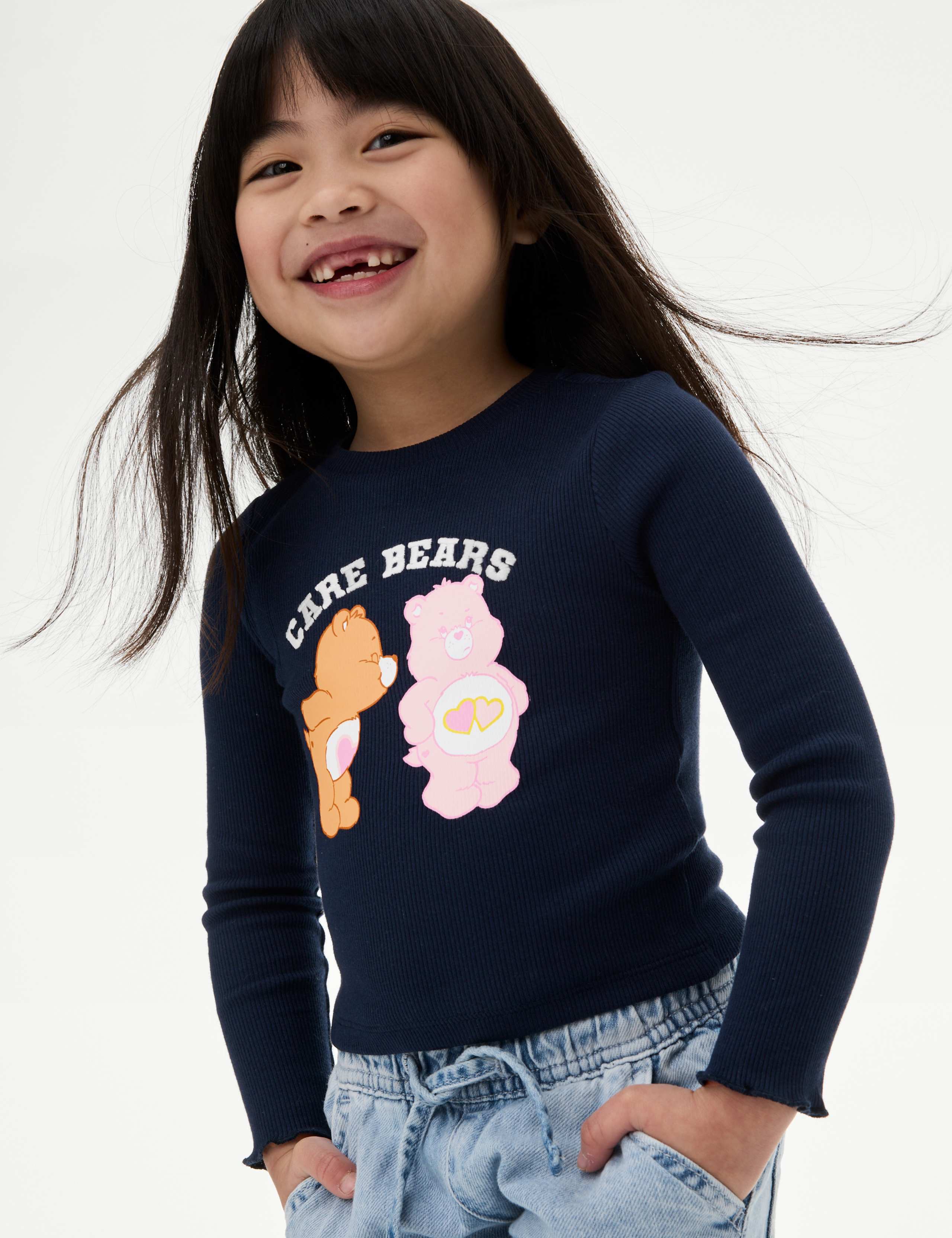 Cotton Rich Care Bears™ Top (2-8 Yrs) 1 of 6