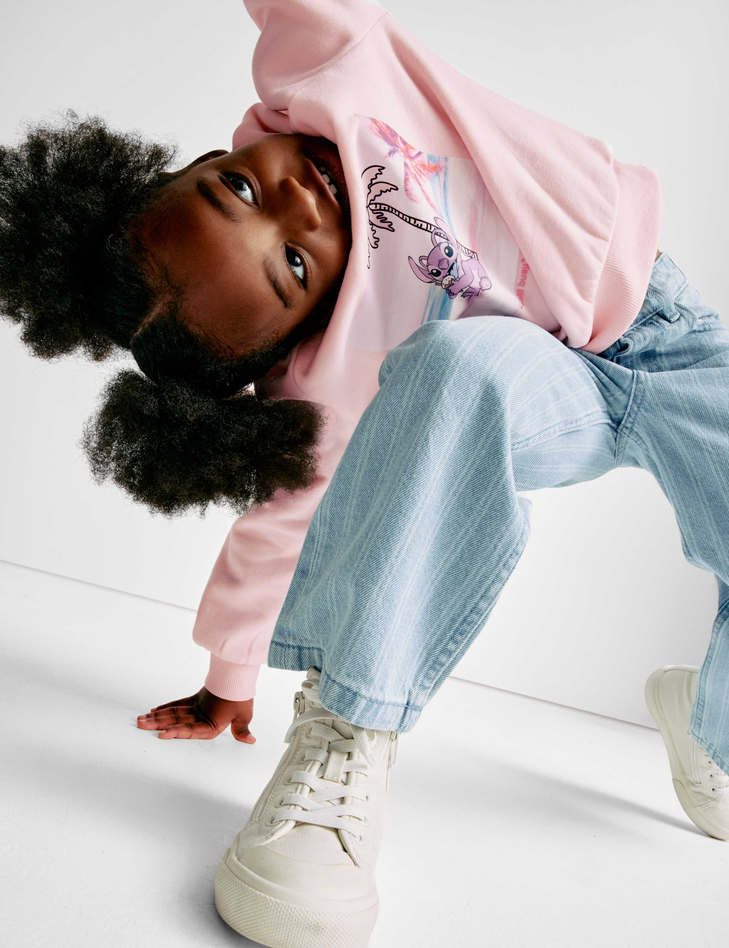 Cotton Rich Lilo & Stitch™ Sweatshirt (2-8 Yrs) 7 of 9