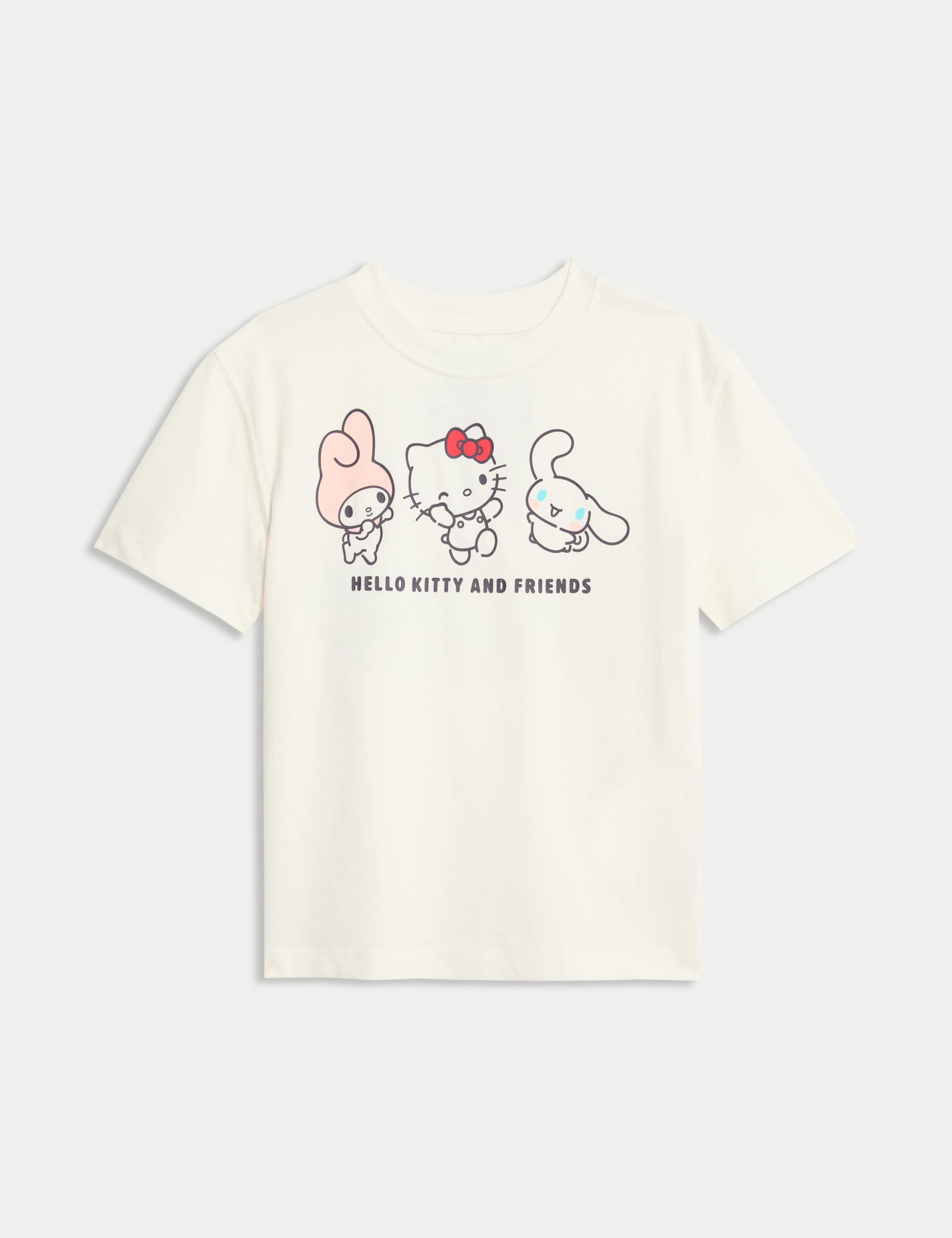 Pure Cotton Hello Kitty and Friends™ T-Shirt (2-8 Yrs) 2 of 7