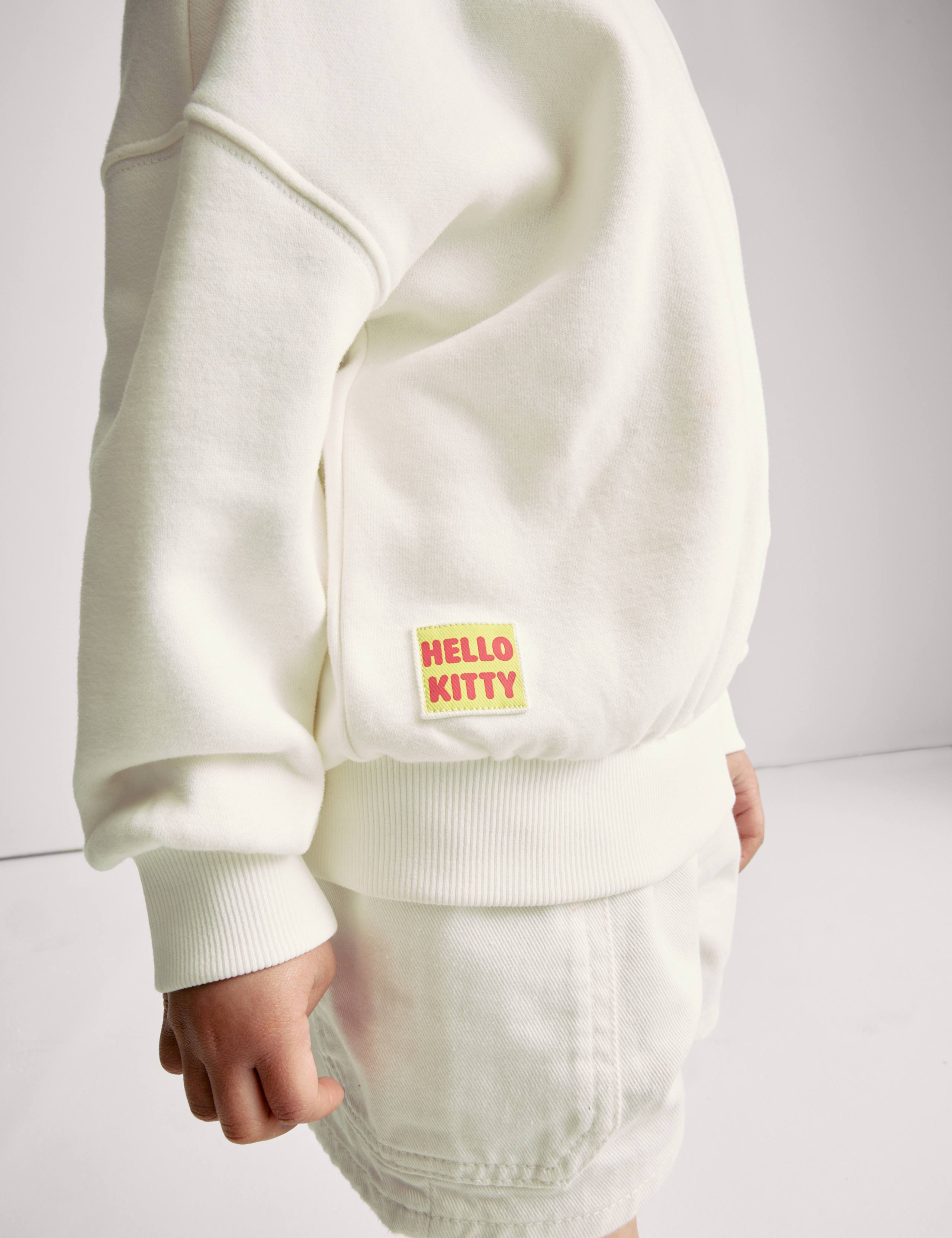 Cotton Rich Hello Kitty™ Sweatshirt (2-8 Yrs) 4 of 9