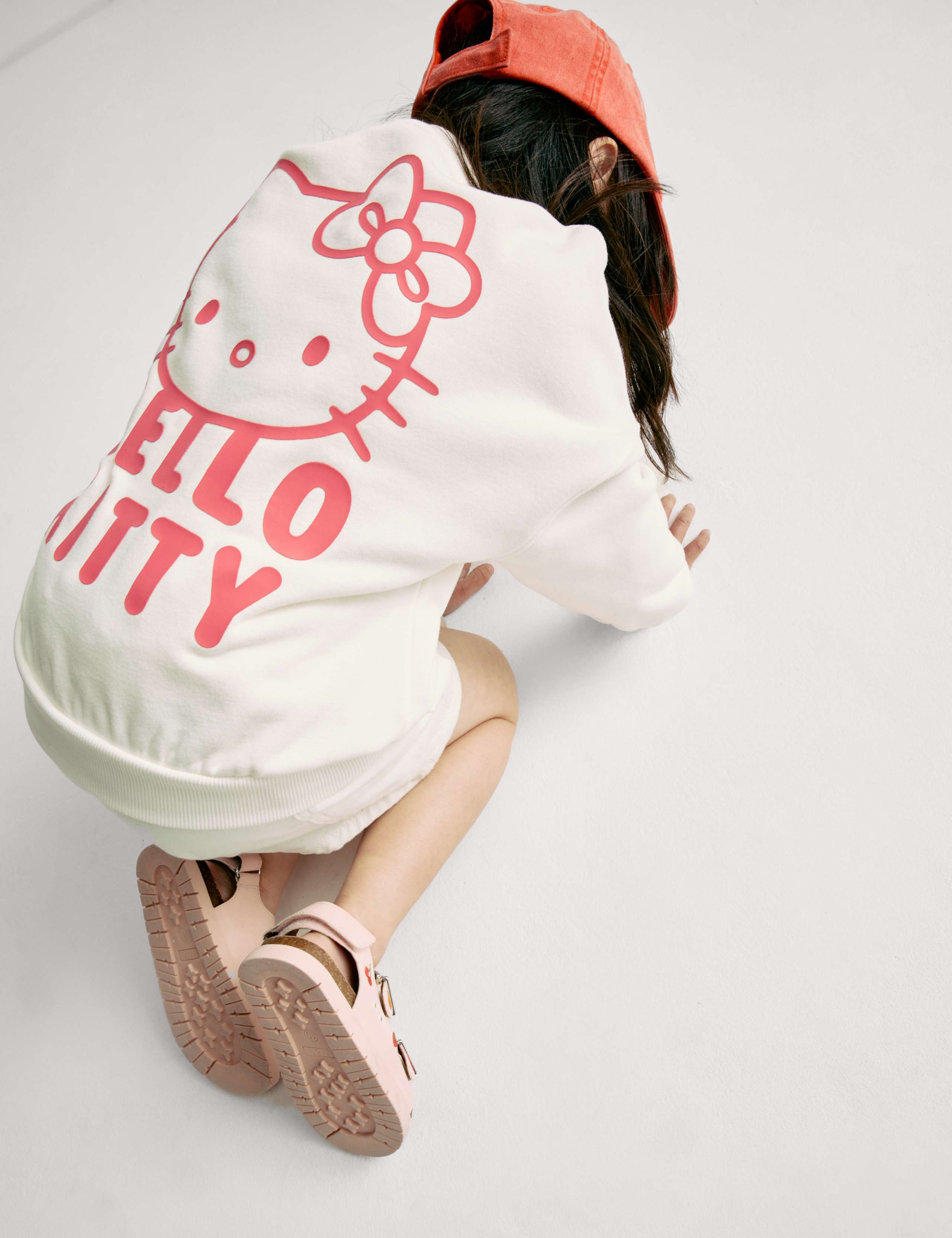 Cotton Rich Hello Kitty™ Sweatshirt (2-8 Yrs) 6 of 9