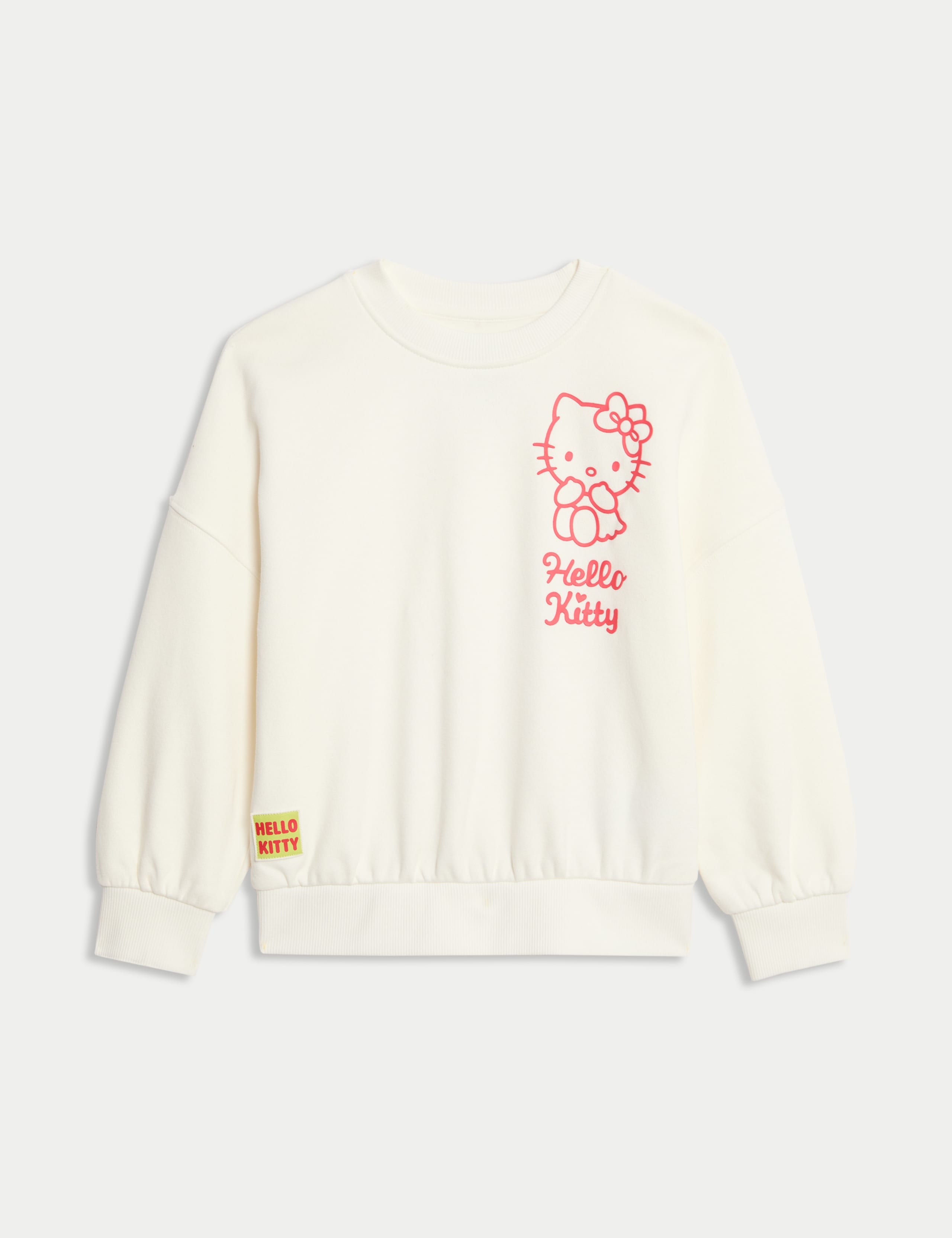 Cotton Rich Hello Kitty™ Sweatshirt (2-8 Yrs) 2 of 9