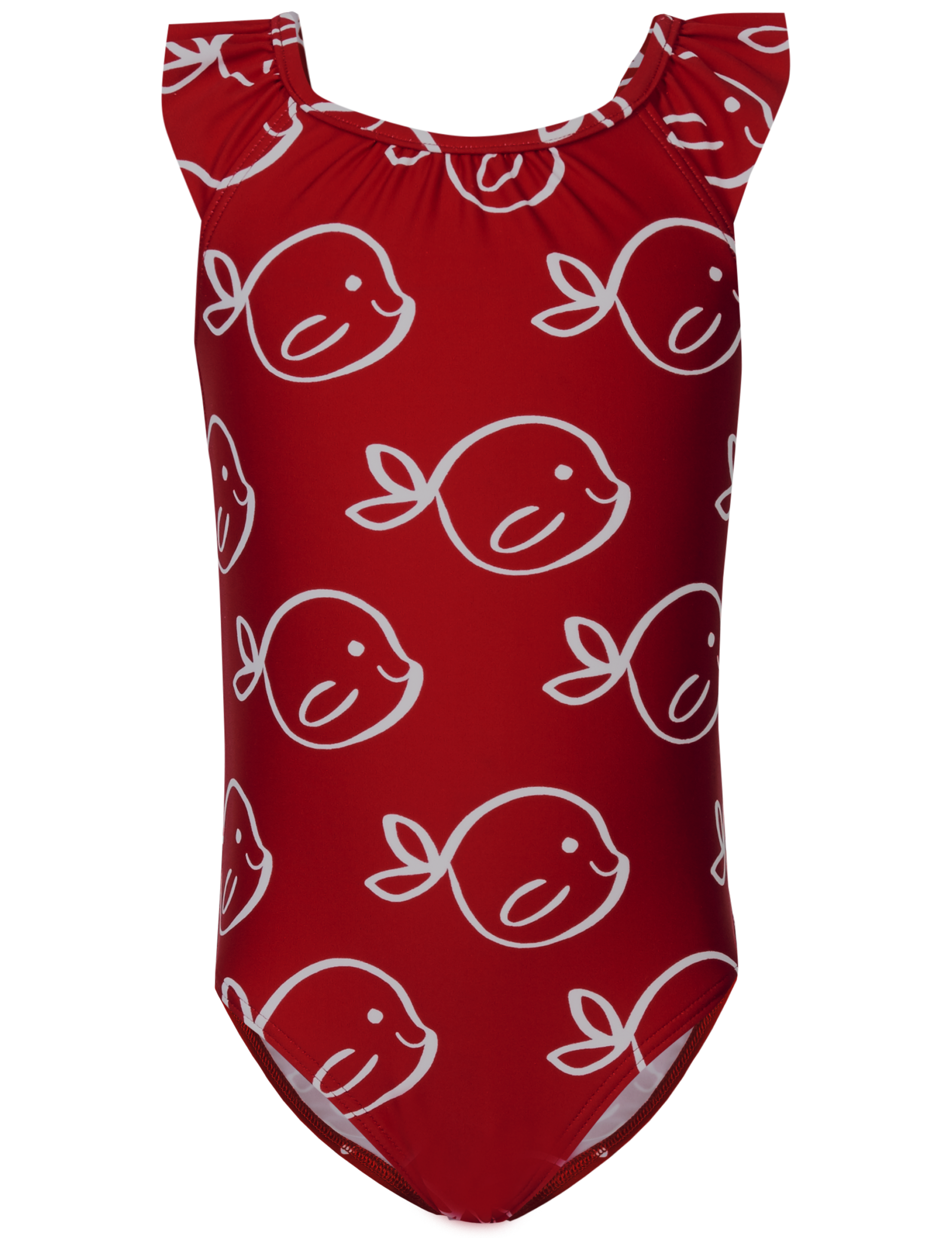Fish Print Swimsuit with Lycra® Xtra Life™ (0-5 Years) 4 of 5