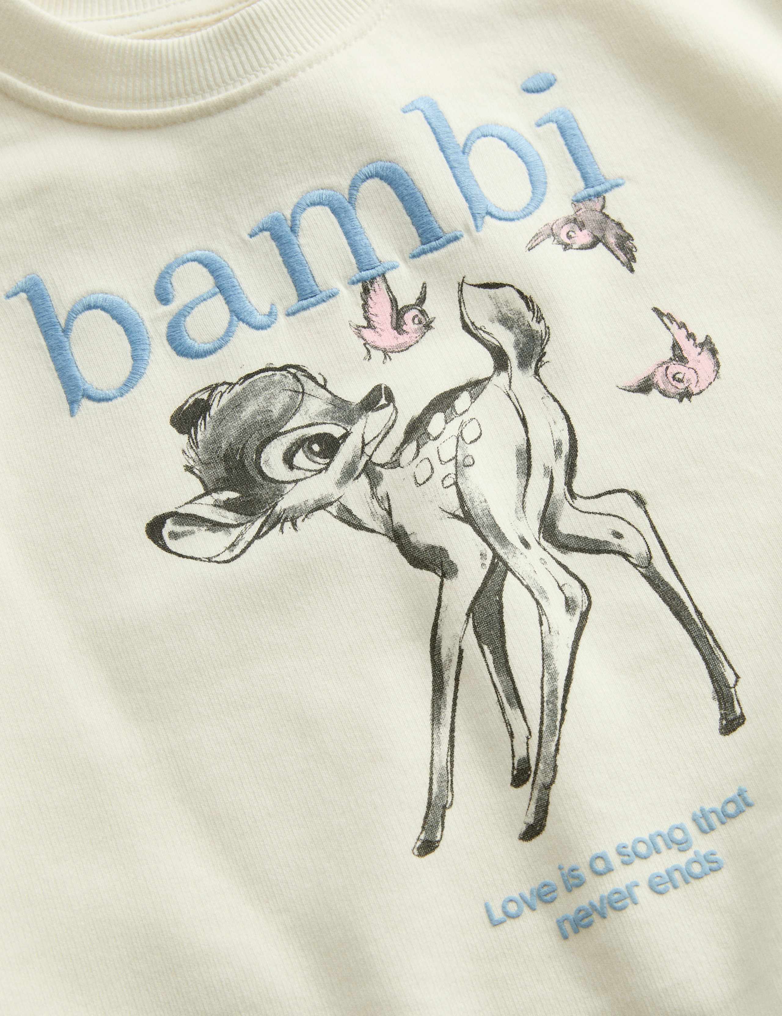 Cotton Rich Bambi™ T-Shirt (2-8 Yrs) 2 of 2