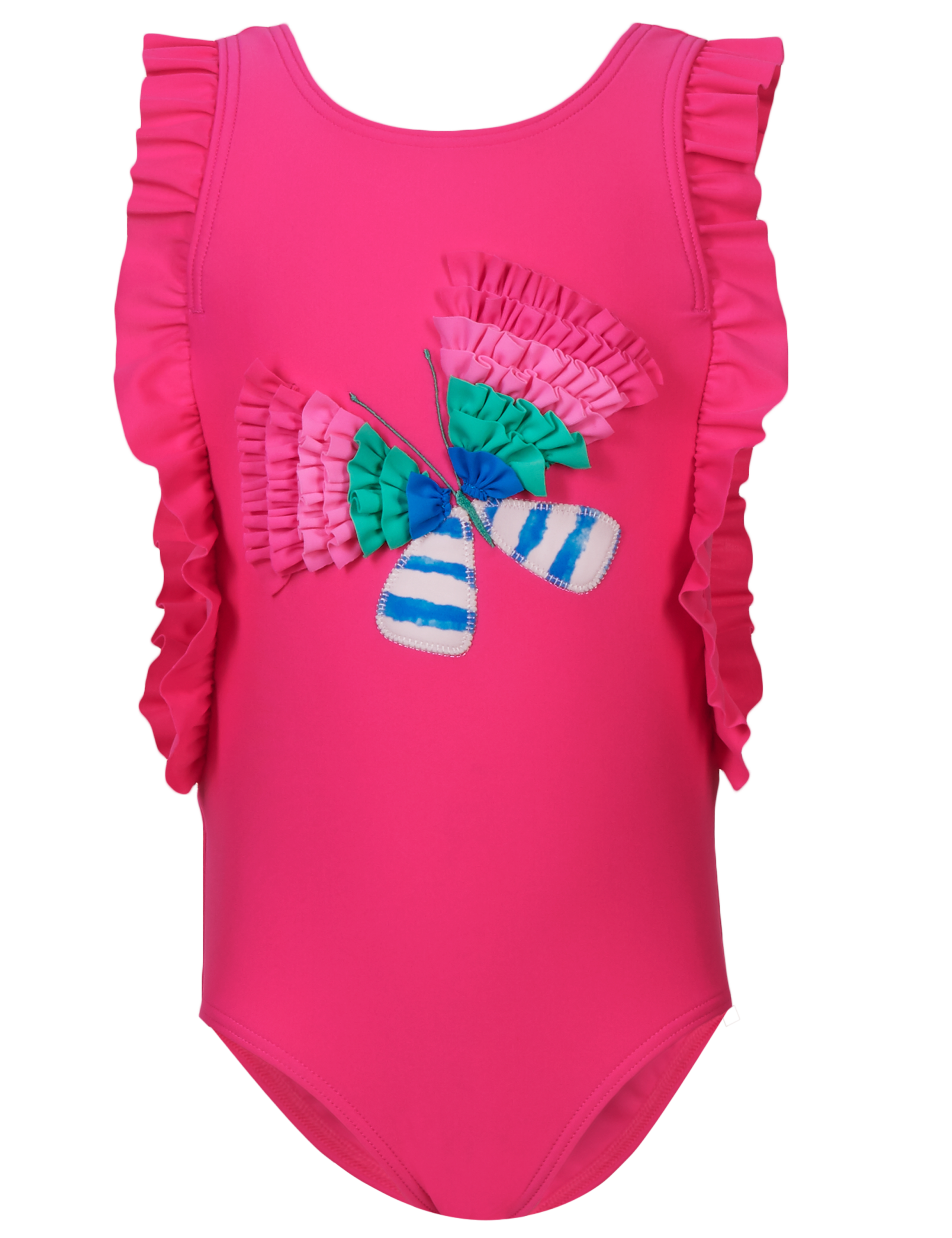 Butterfly Frill Swimsuit with Lycra® Xtra Life™ (0-5 Years) 3 of 4