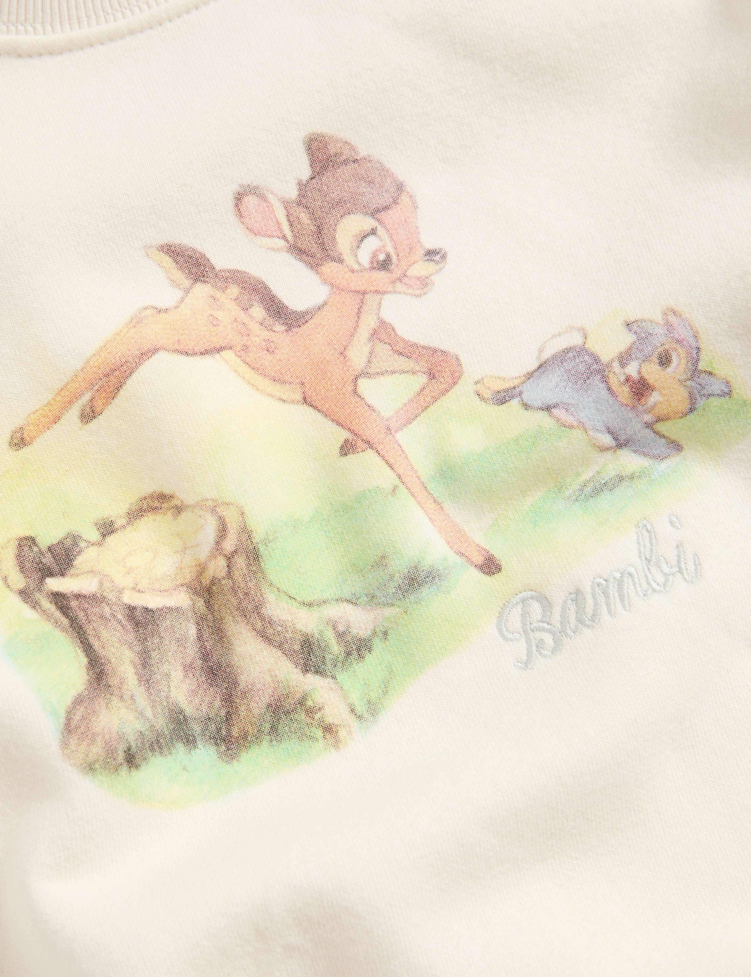 Pure Cotton Bambi™ Sweatshirt (2-8 Yrs) 2 of 3