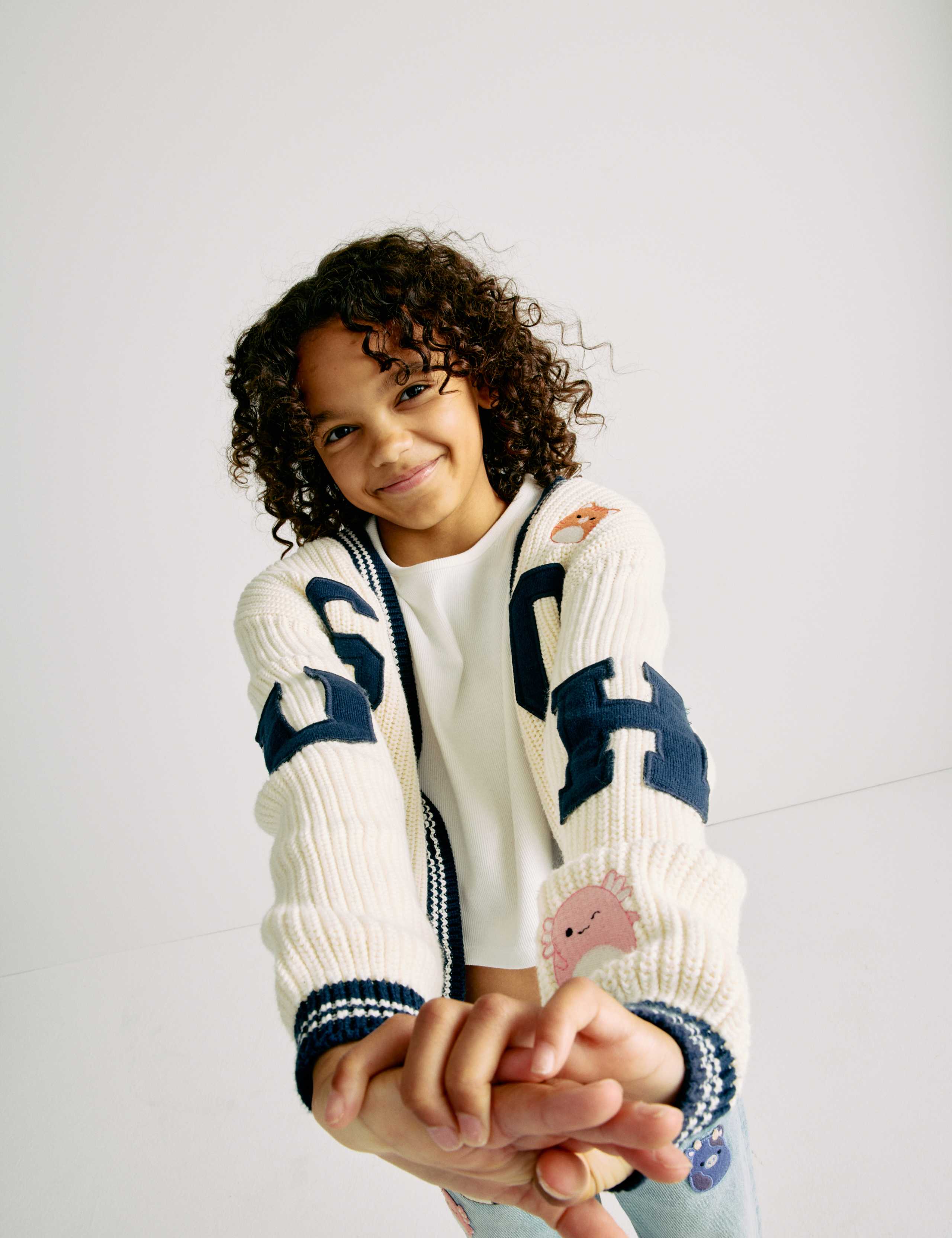 Pure Cotton Squishmallows™ Cardigan (5-12 Yrs) 5 of 7