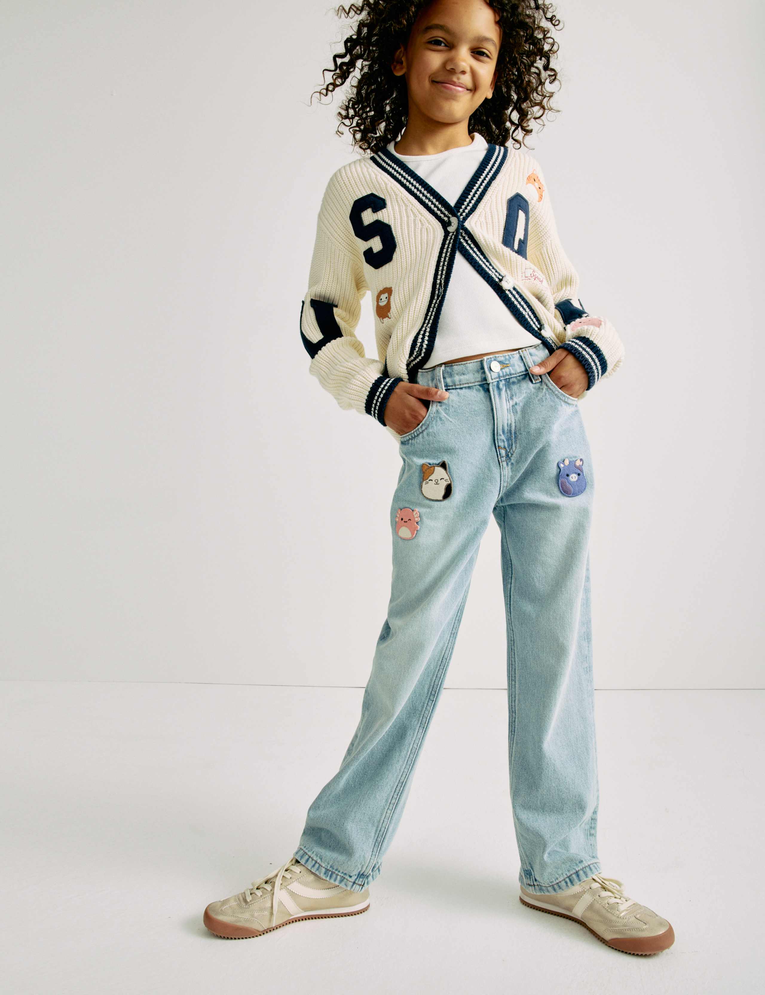 Pure Cotton Squishmallows™ Cardigan (5-12 Yrs) 6 of 7