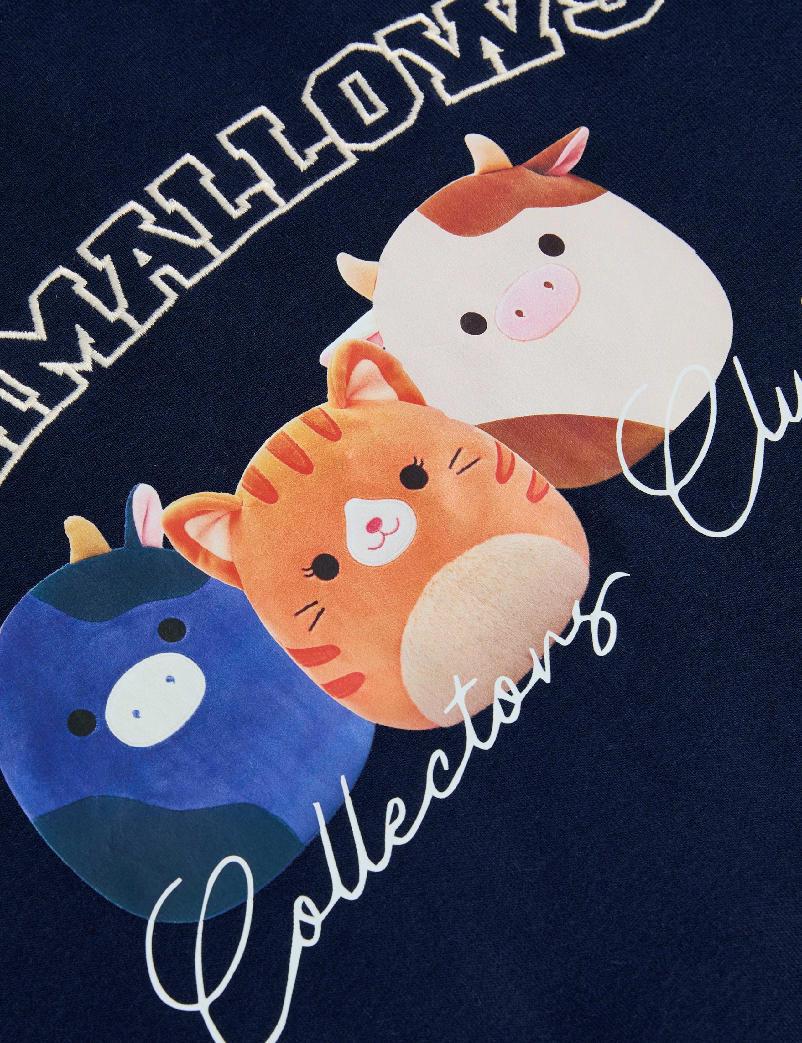 Cotton Rich Squishmallows™ Sweatshirt Dress (5-12 Yrs) 7 of 7