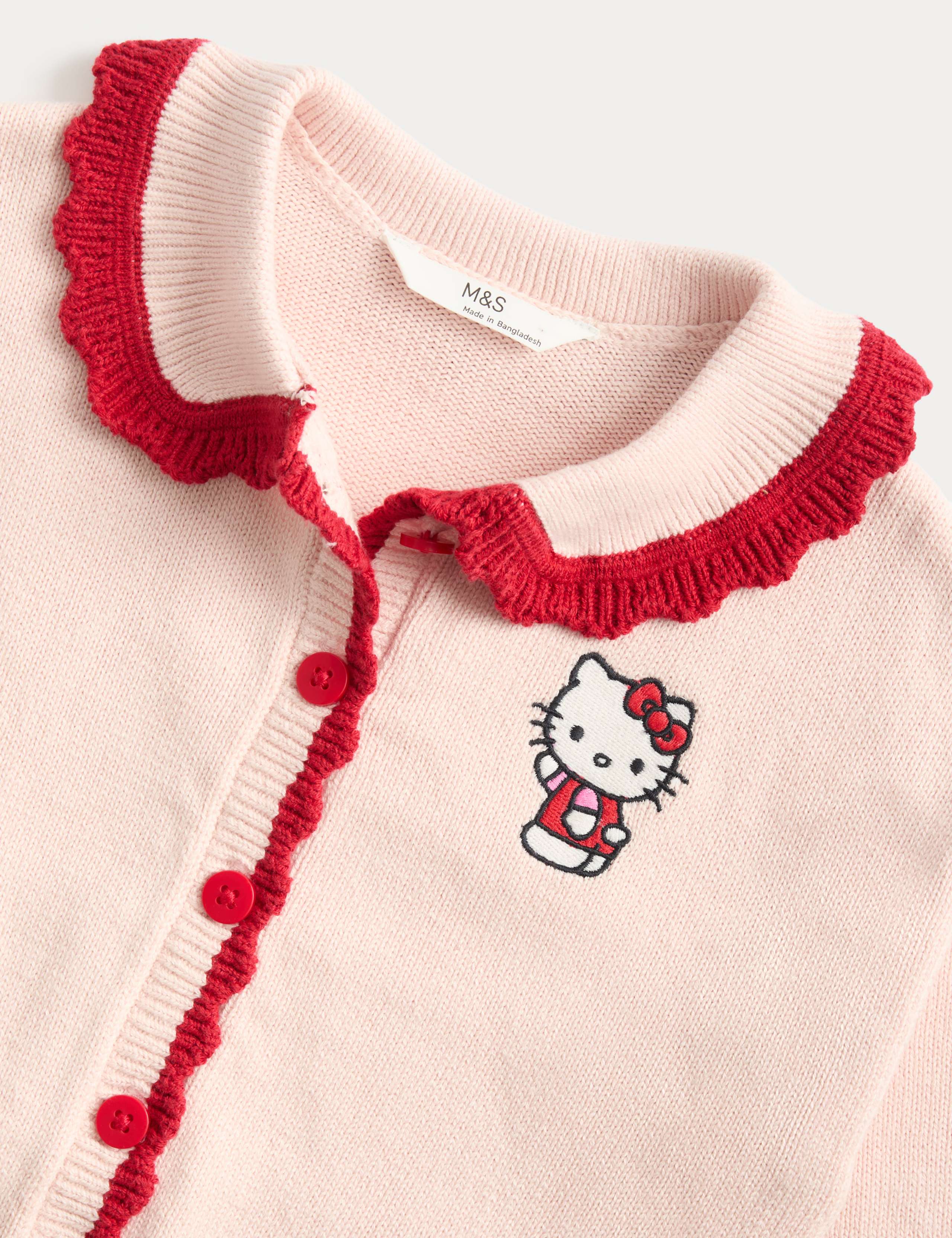 Cotton Rich Hello Kitty™ Cardigan (2-8 Years) 2 of 2