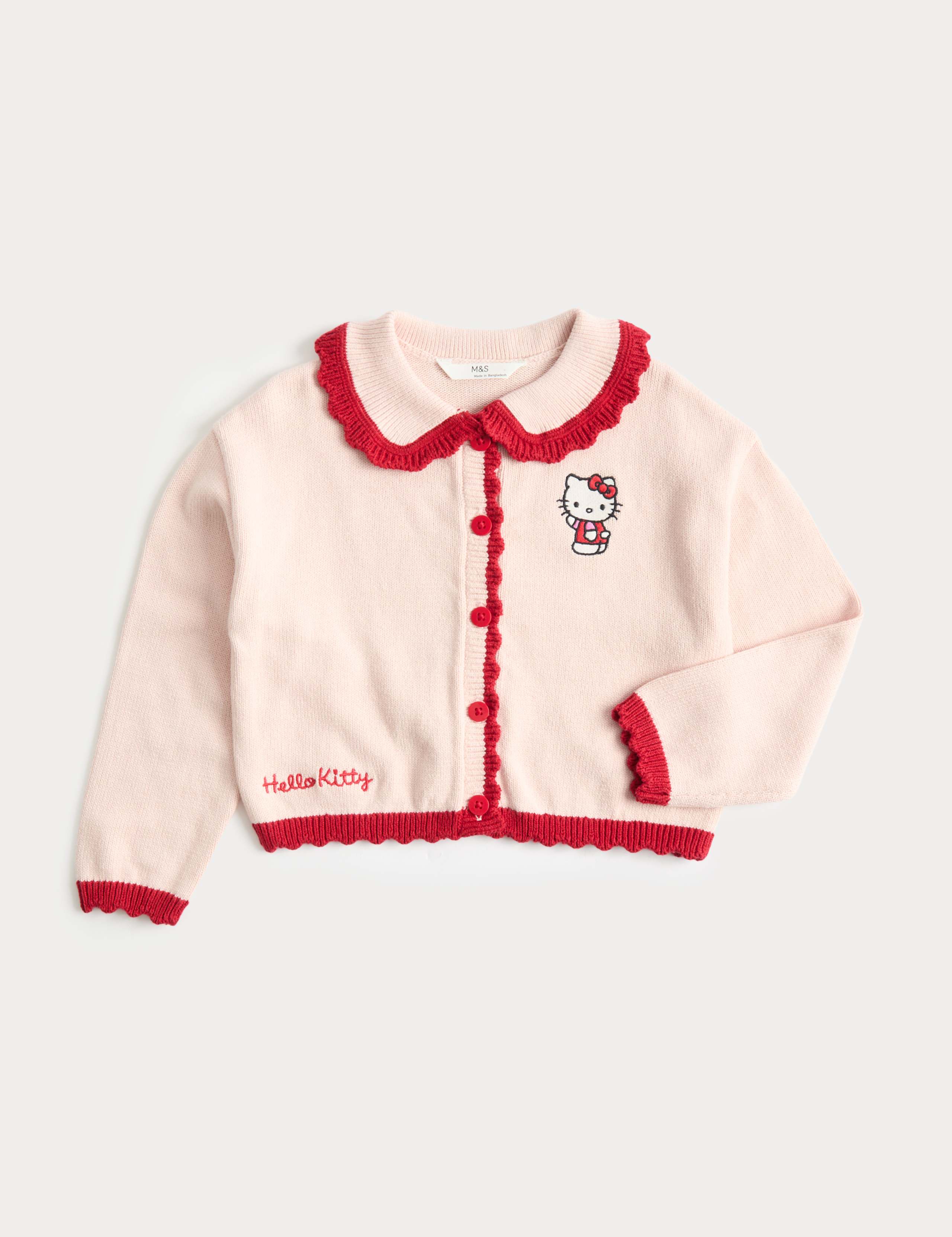Cotton Rich Hello Kitty™ Cardigan (2-8 Years) 1 of 2