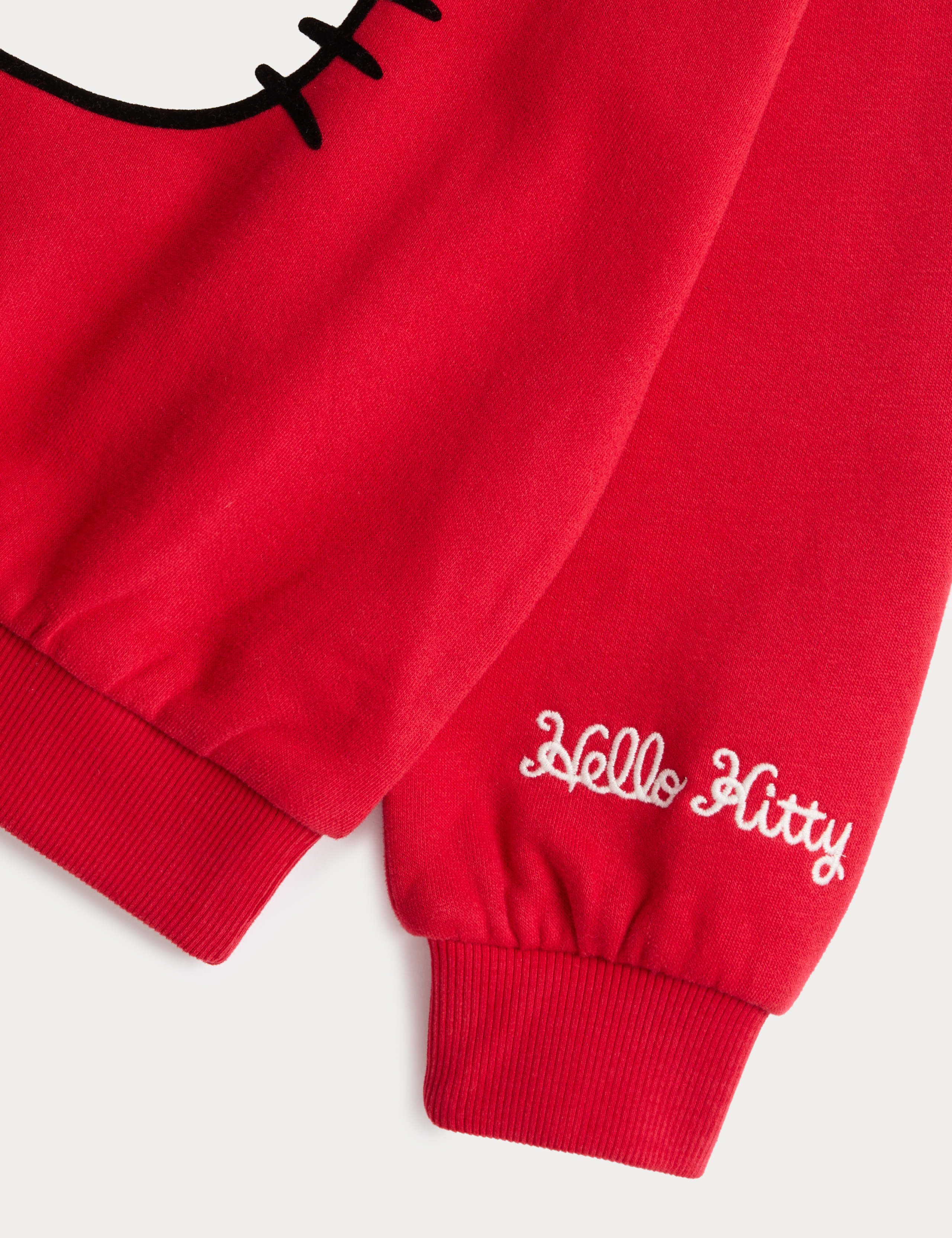 Cotton Rich Hello Kitty™ Sweatshirt (2-8 Years) 2 of 2