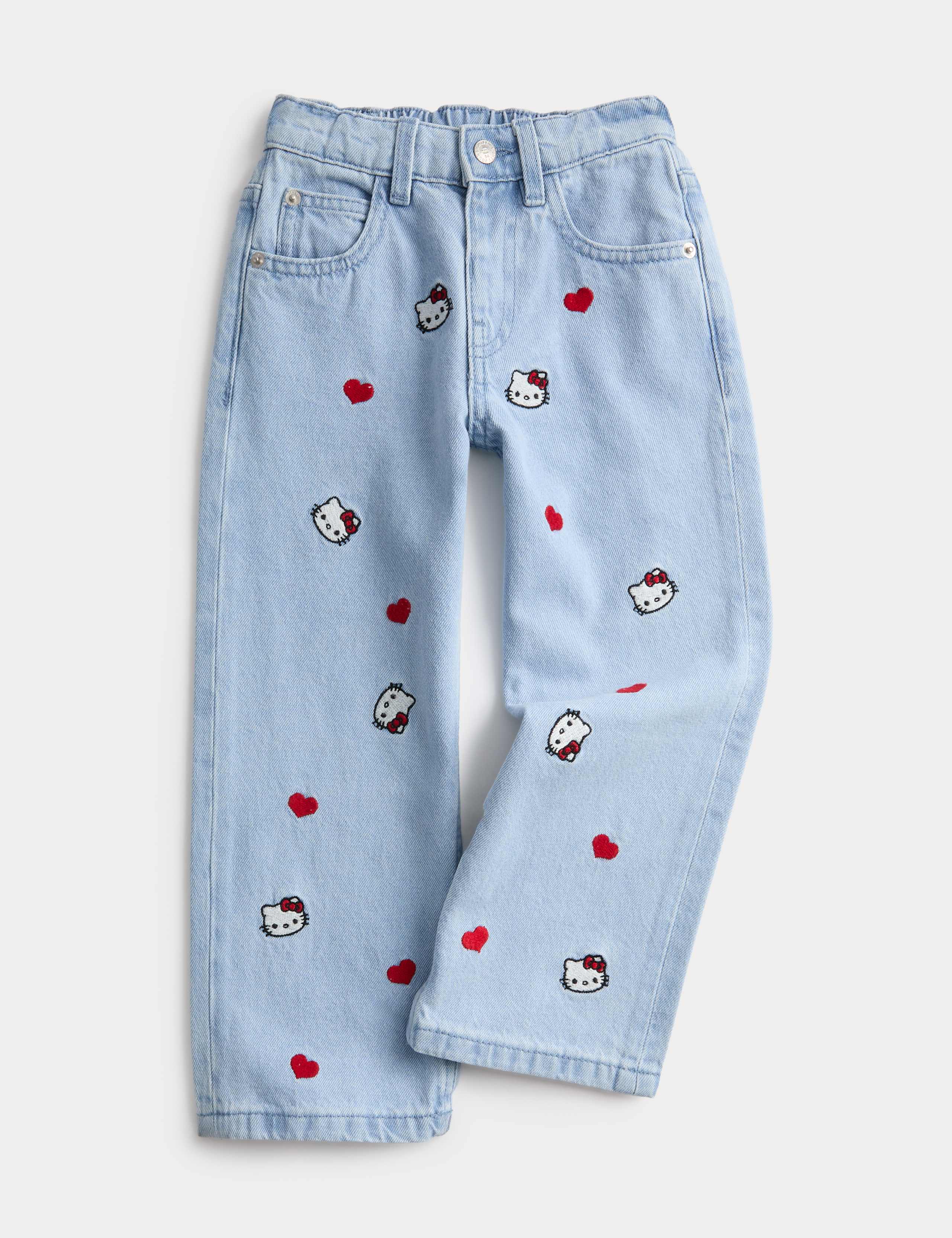 Hello Kitty™ Denim Jeans (2-8 Yrs) 1 of 3