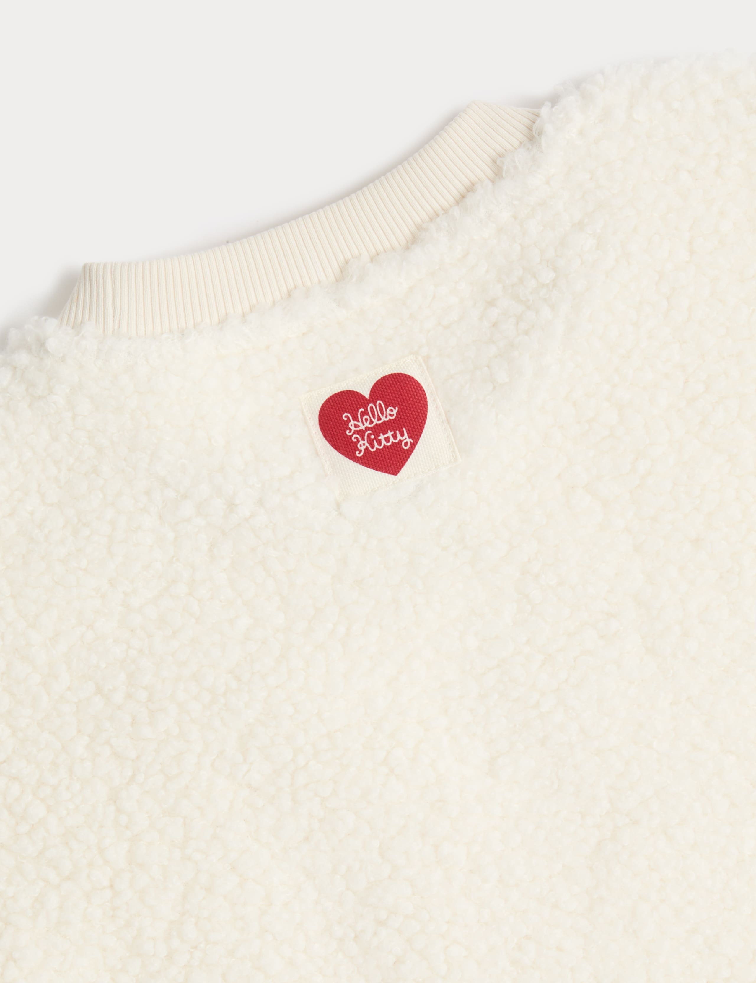 Cotton Rich Borg Hello Kitty™ Sweatshirt (1-10 Years) 3 of 3