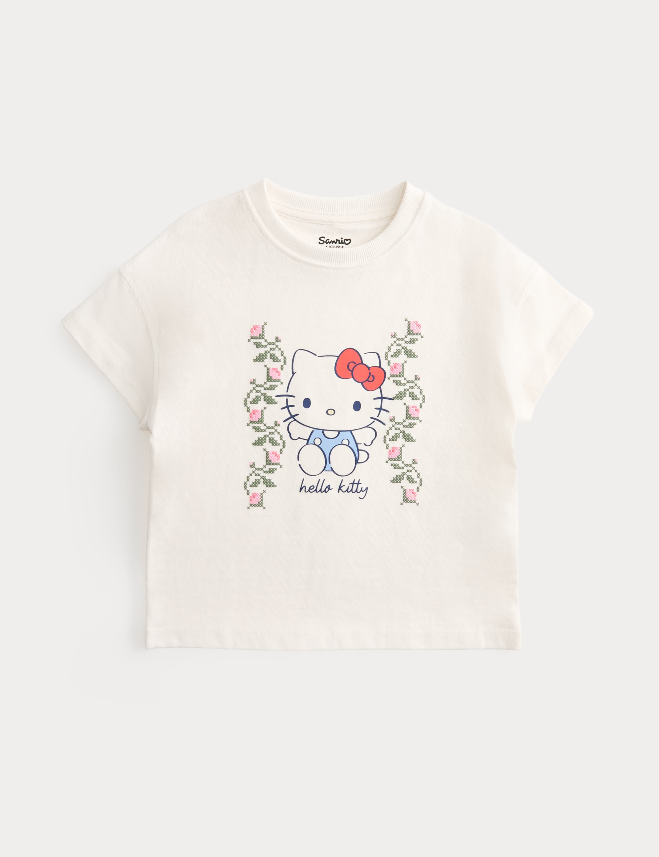 Pure Cotton Hello Kitty™ T-Shirt (2-8 Yrs) 1 of 2