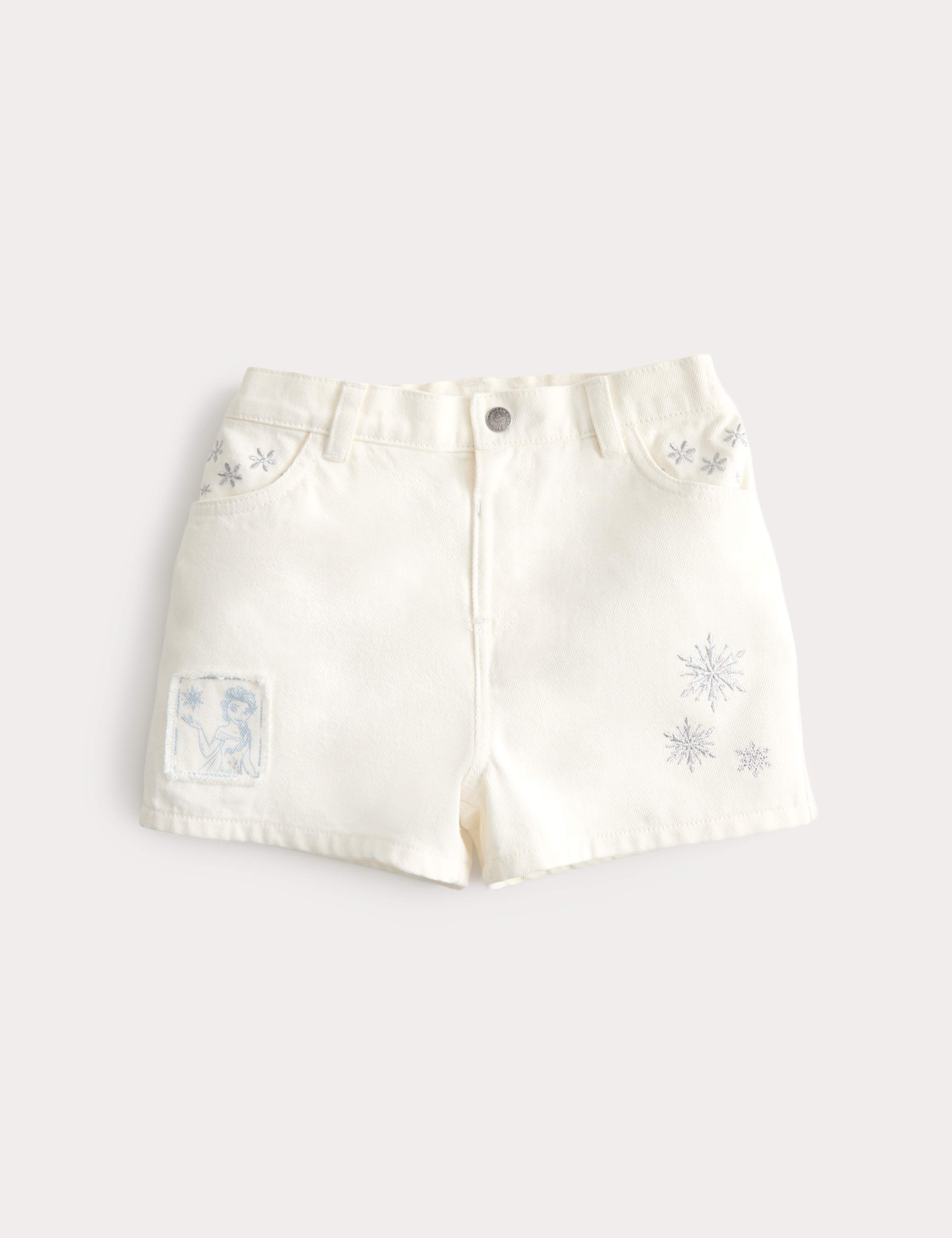 Disney Frozen™ Denim Shorts (2-8 Yrs) 1 of 1