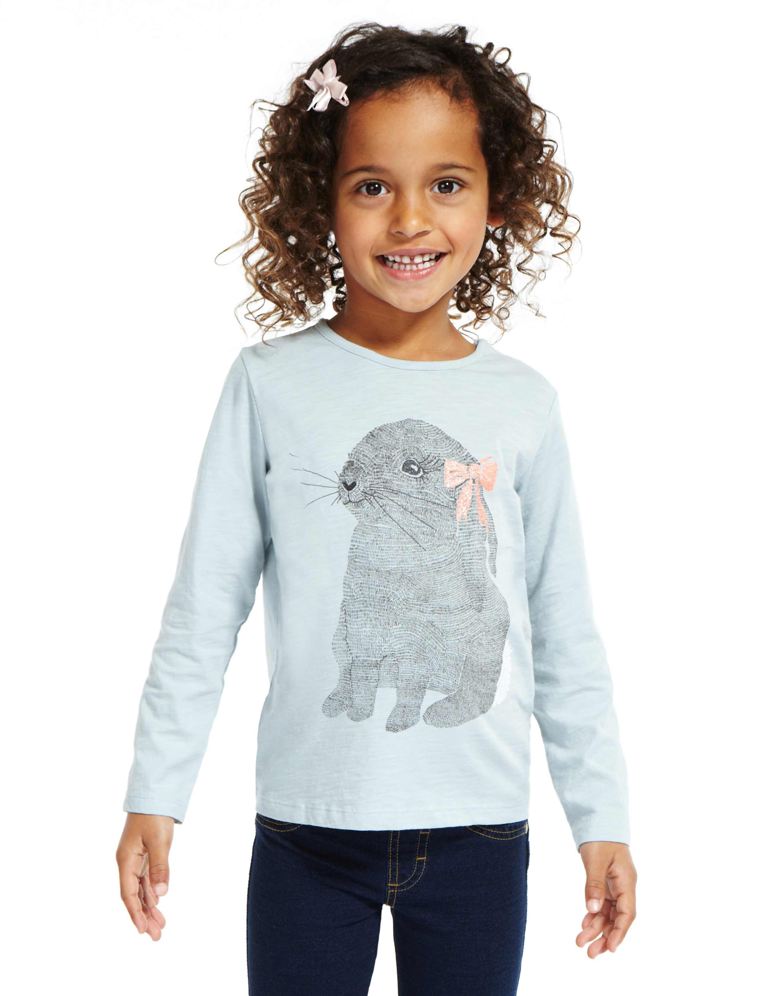 Pure Cotton Rabbit T-Shirt 1 of 6