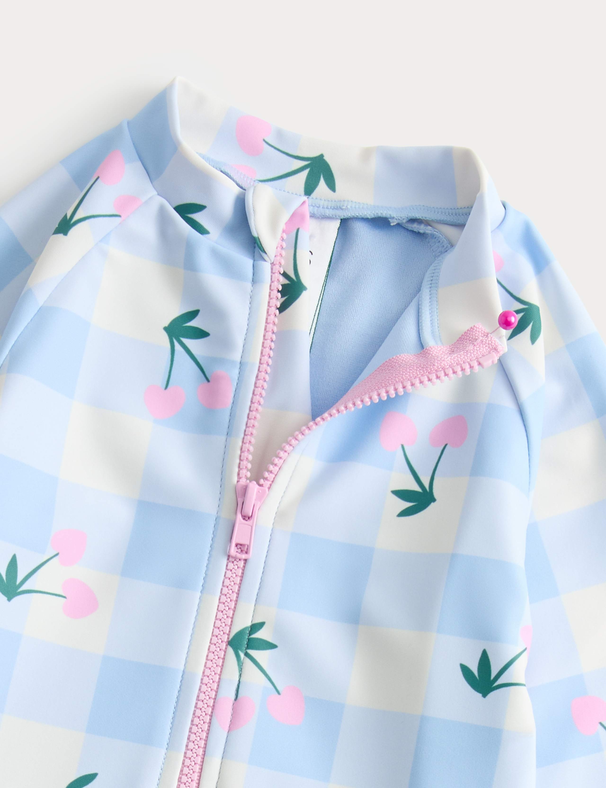 Gingham Swimsuit (2-8 Years) 2 of 2