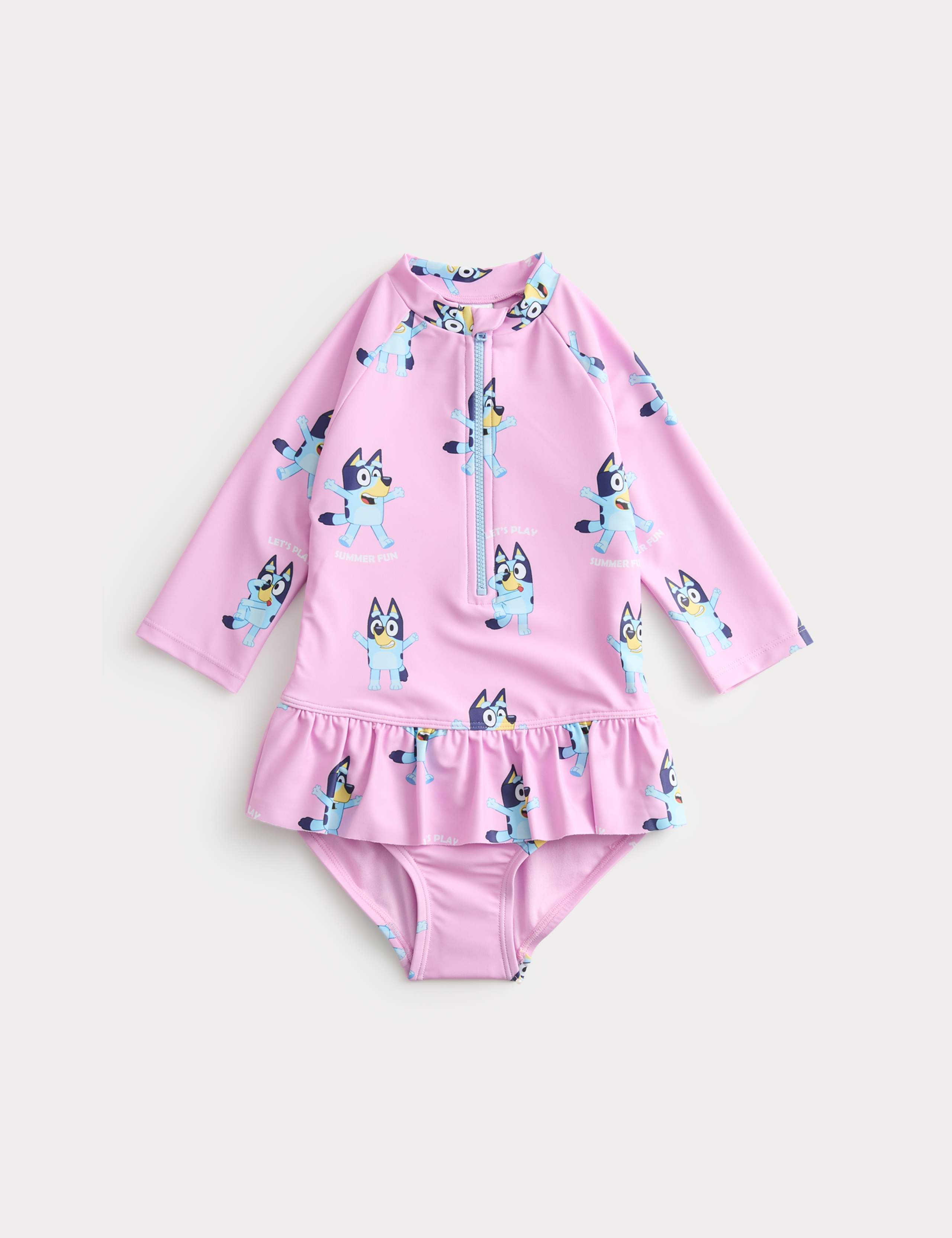 Bluey™ Long Sleeve Swimsuit (2-8 Yrs) 1 of 2