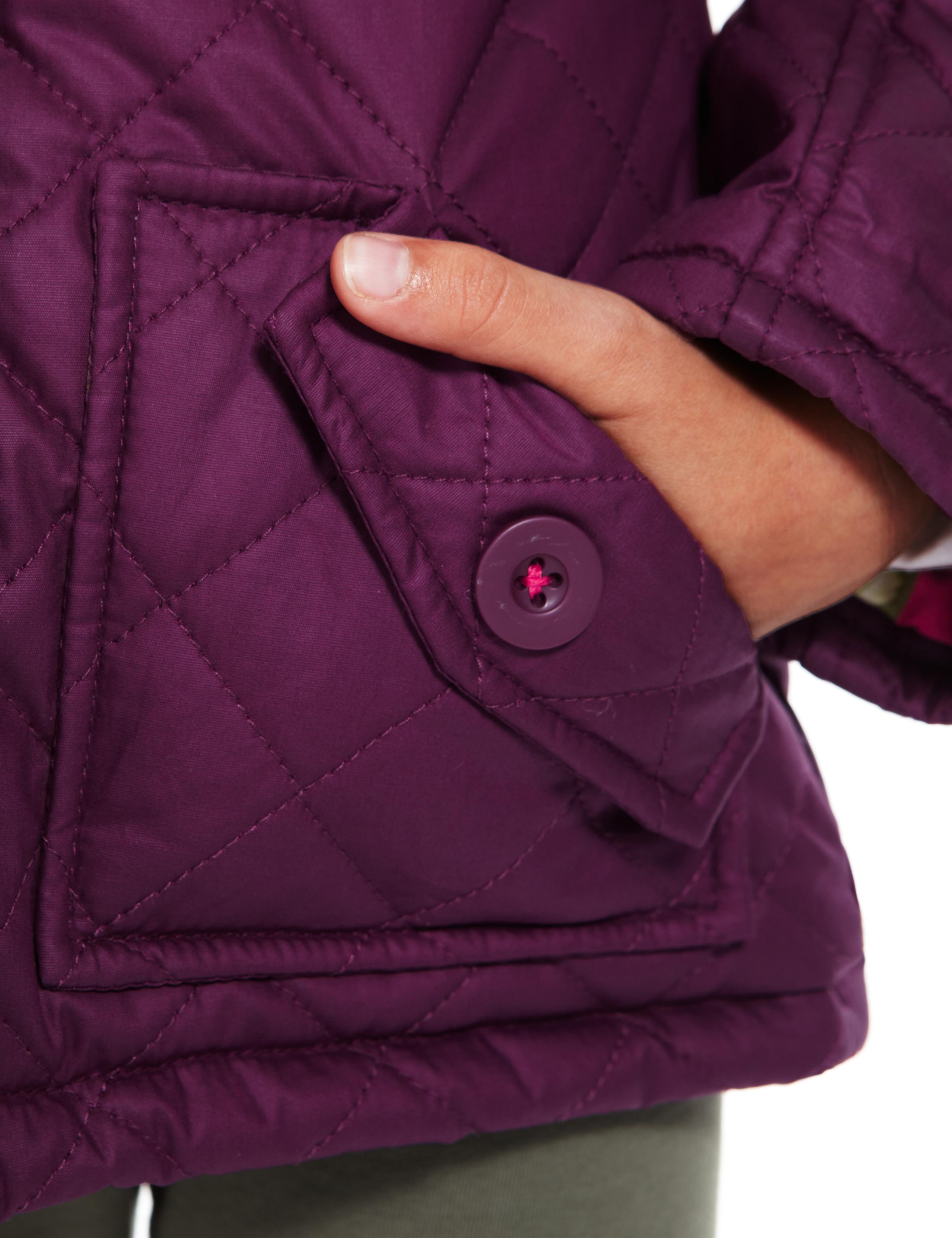 Pure Cotton Quilted Waxed Coat 6 of 8