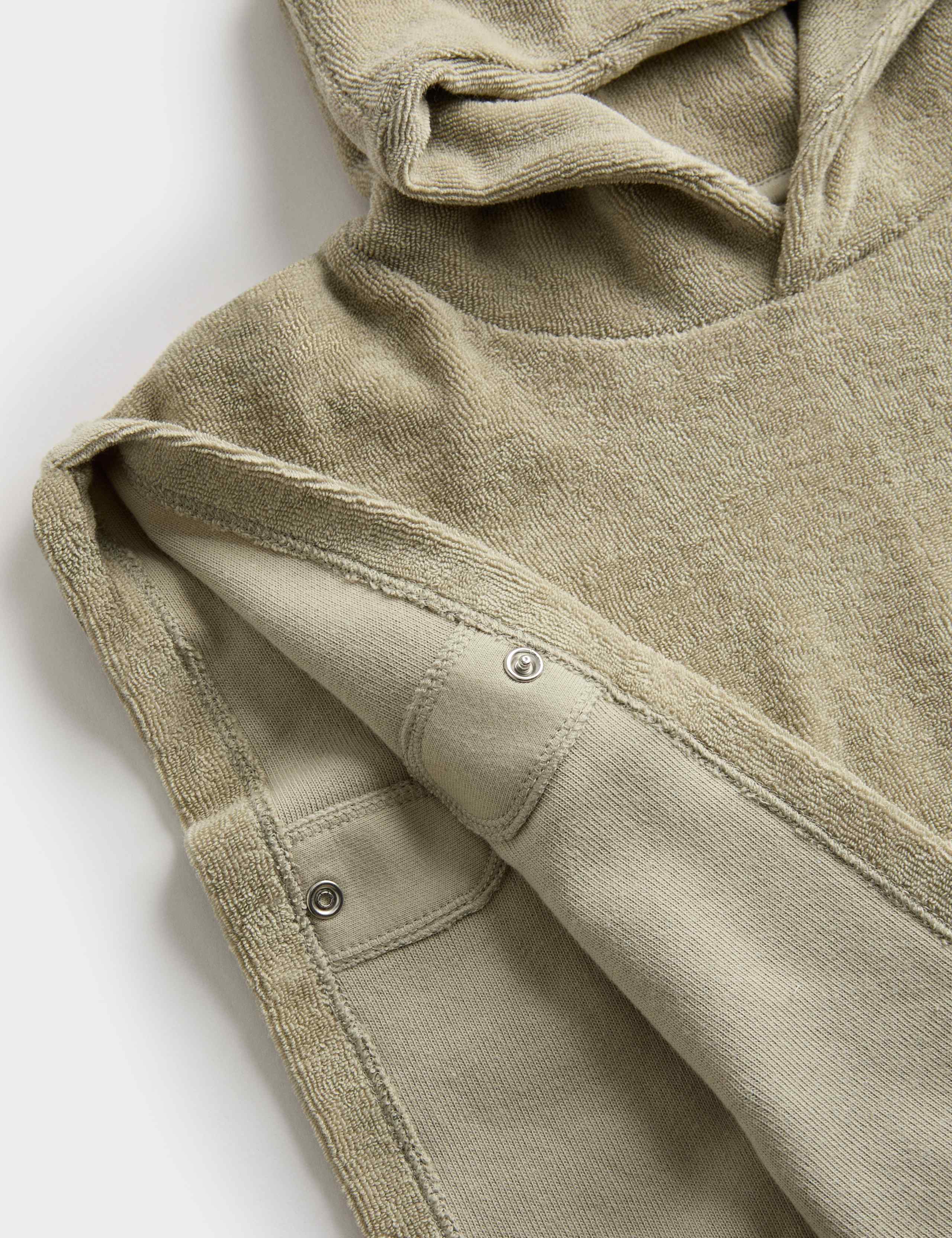 Pure Cotton Frog Poncho (0-36 Mths) 2 of 2