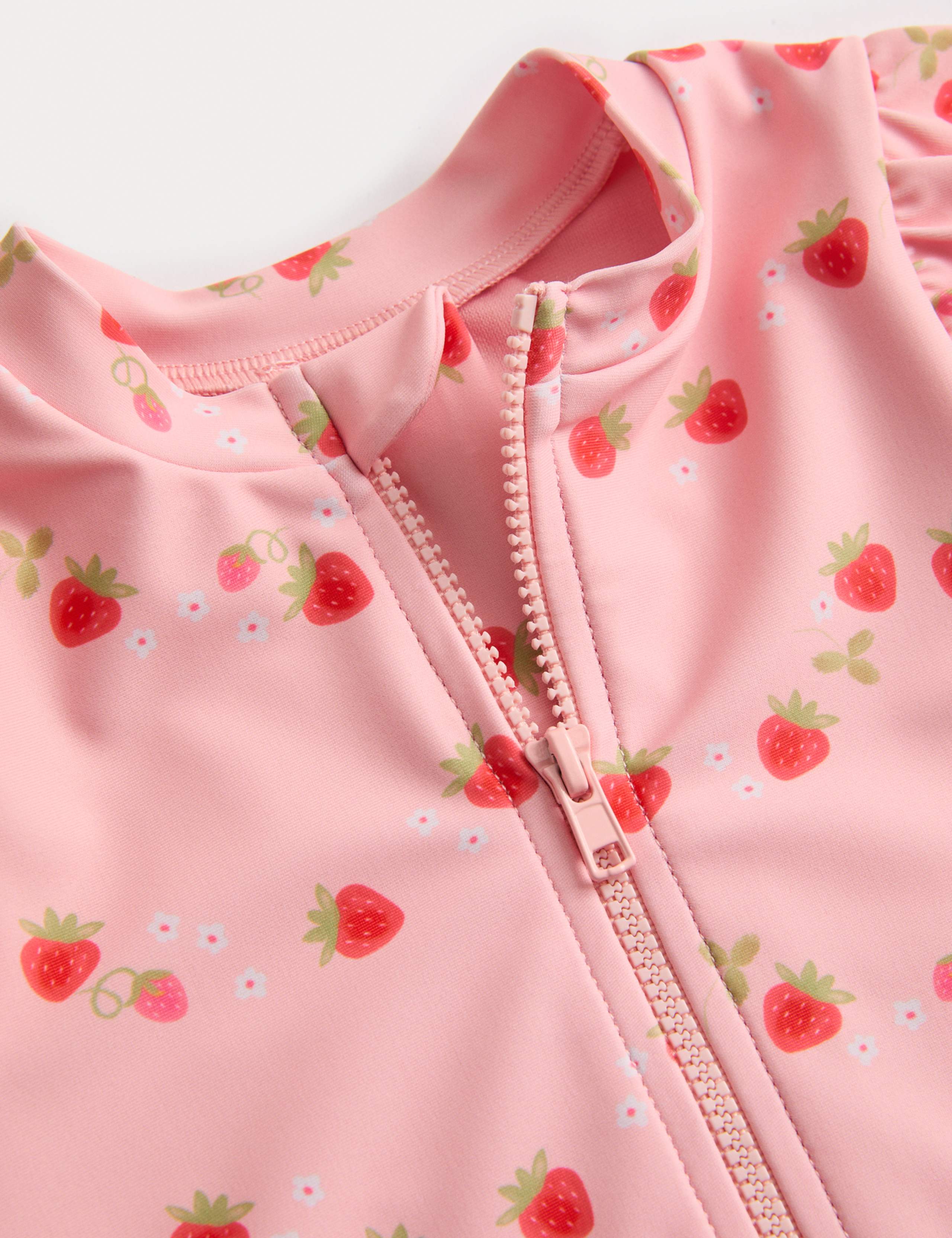 Strawberry All In One Swimsuit (0-3 Yrs) 2 of 2