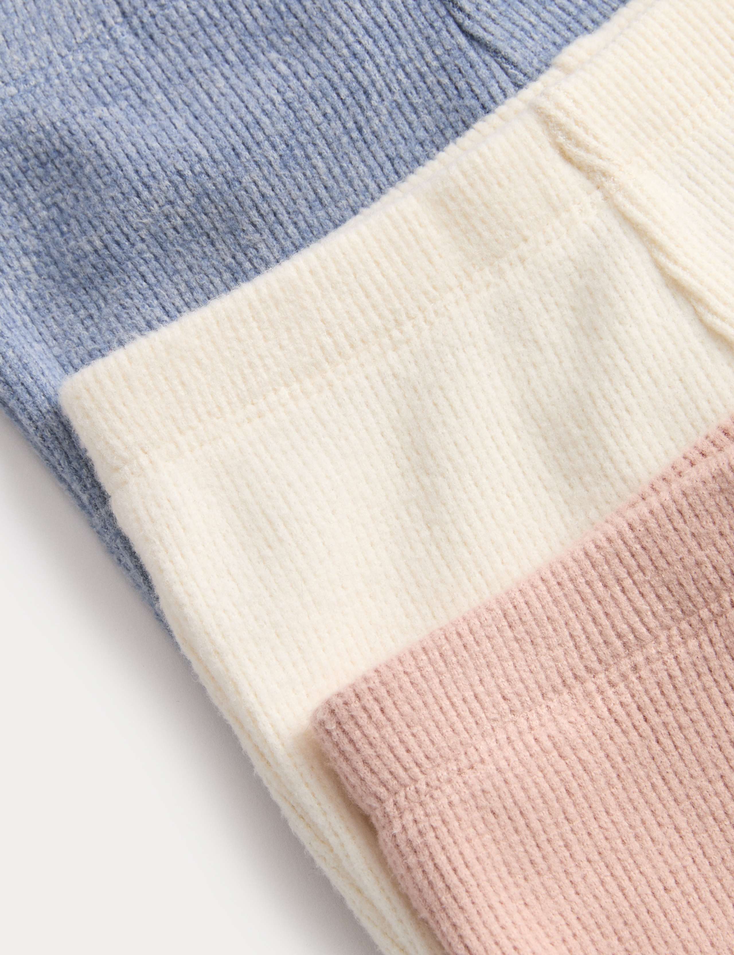 3 Pack Waffle Kickflare Leggings (0-3 Yrs) 2 of 2