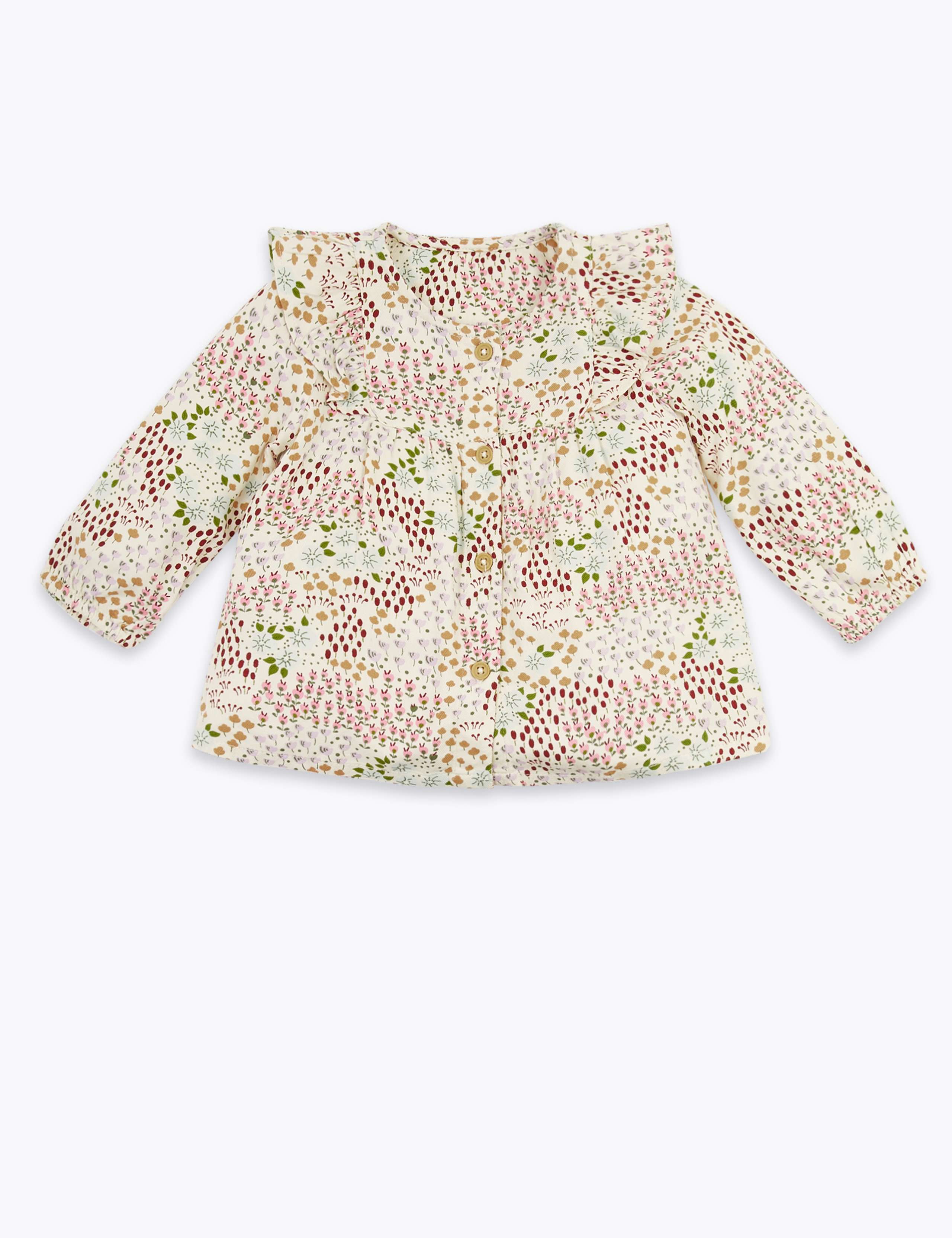 2 Piece Floral Print Outfit (0-3 Yrs) 3 of 4