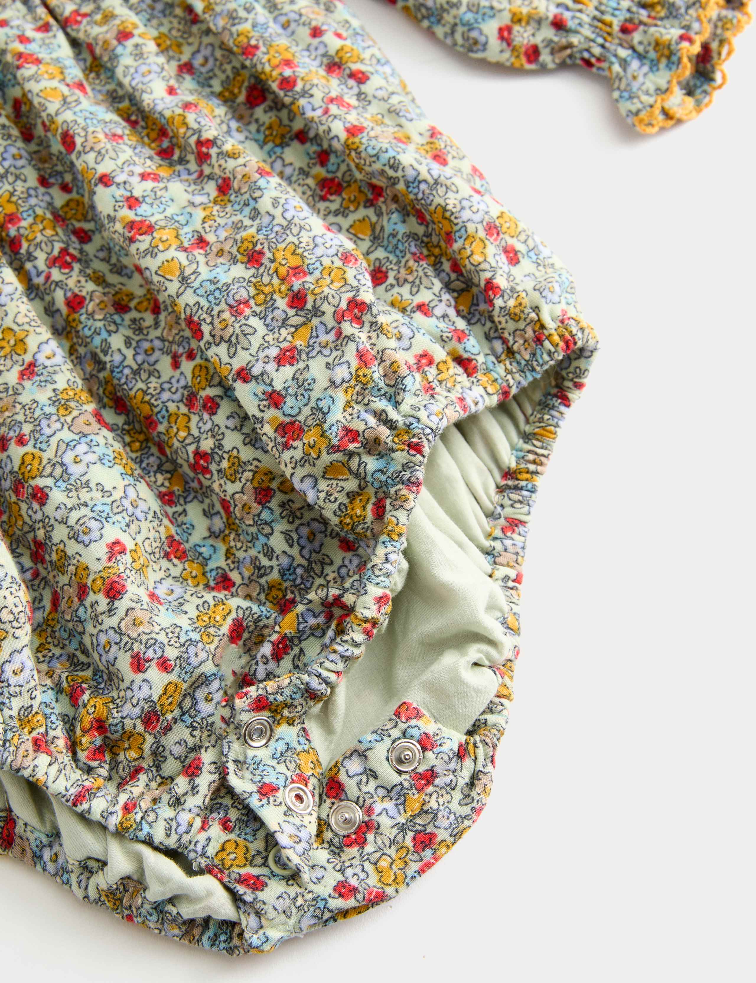 2pc Ditsy Print Bodysuit & Tights Set (0-3 Yrs) 3 of 3