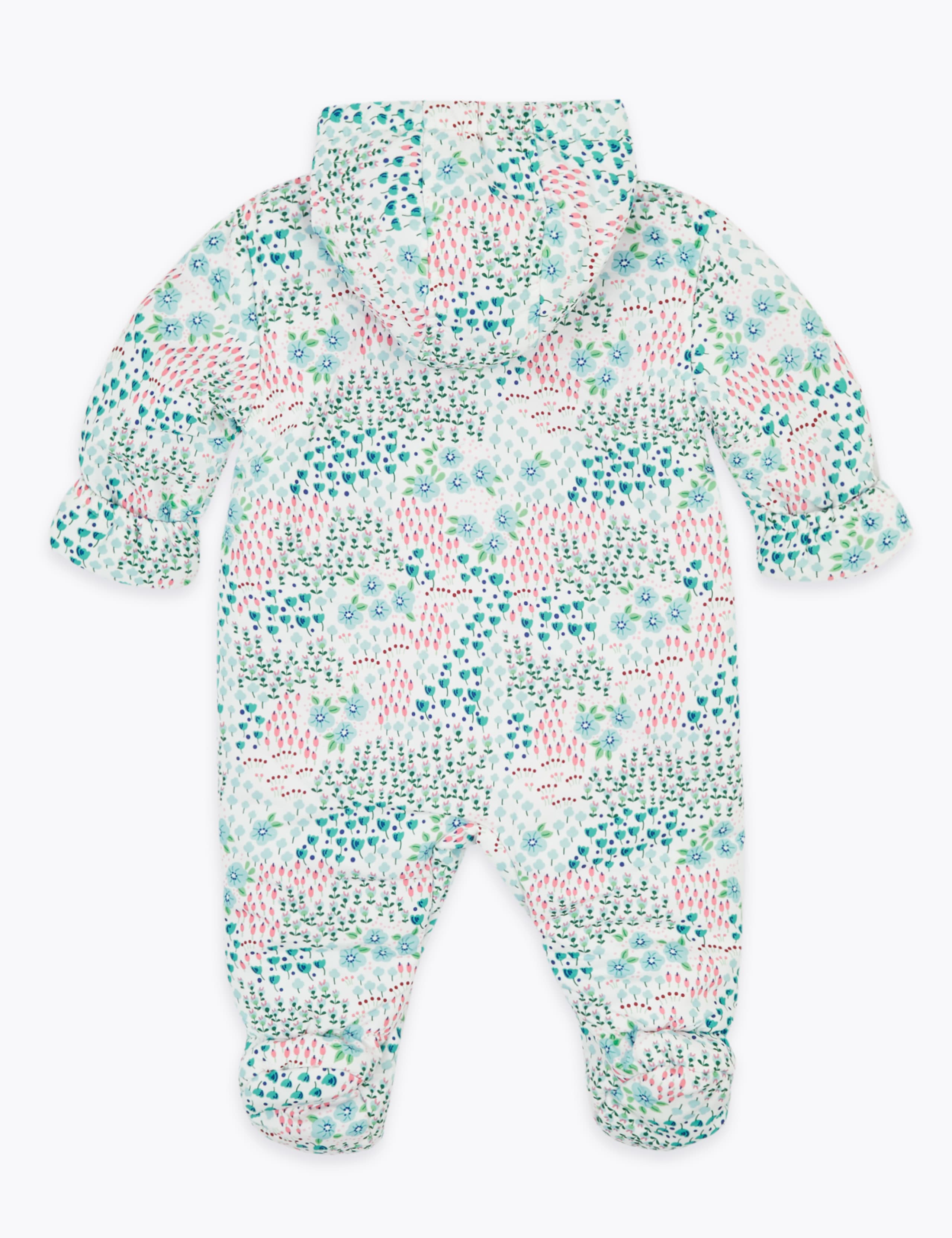 Stormwear™ Floral Padded Snowsuit (0-3 Yrs) 2 of 4