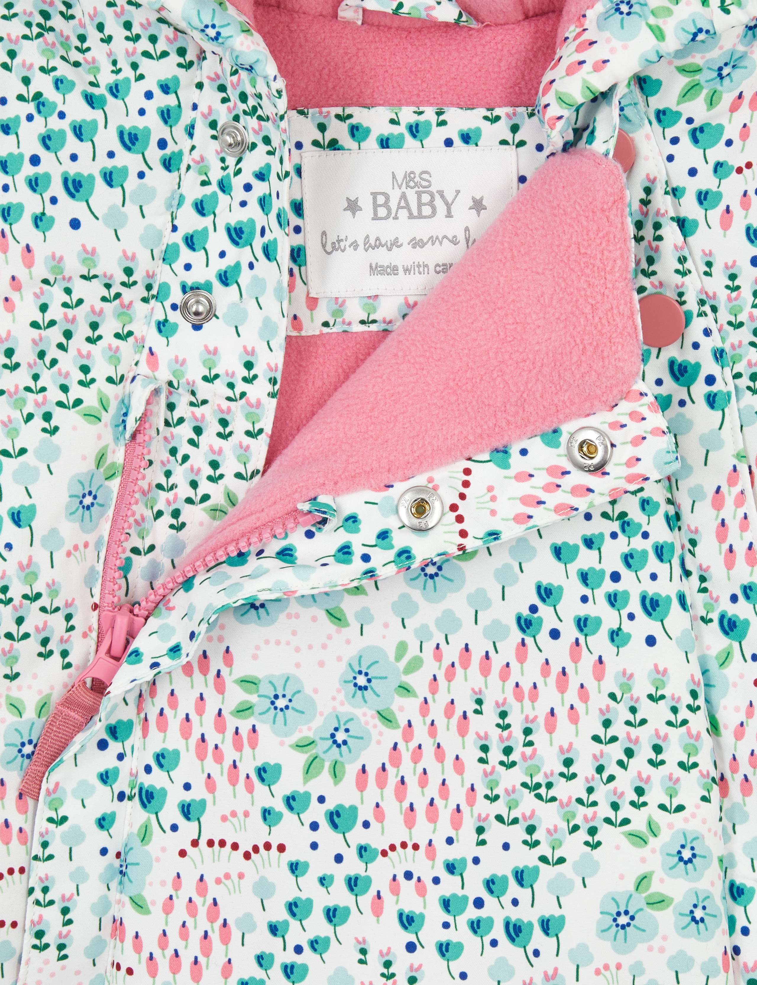 Stormwear™ Floral Padded Snowsuit (0-3 Yrs) 3 of 4