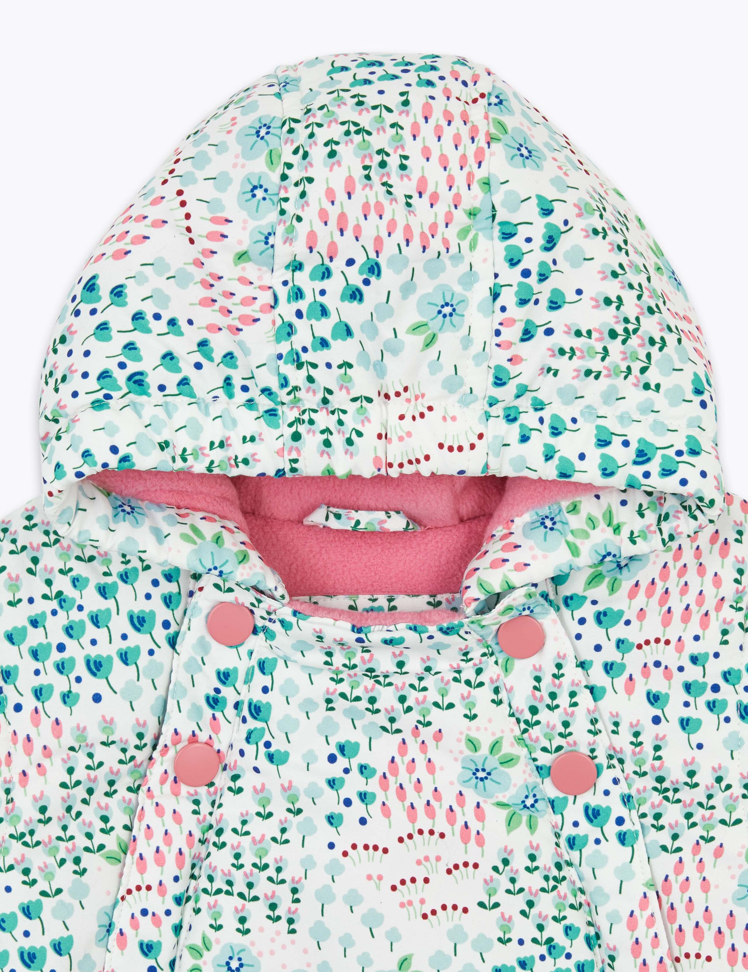 Stormwear™ Floral Padded Snowsuit (0-3 Yrs) 4 of 4